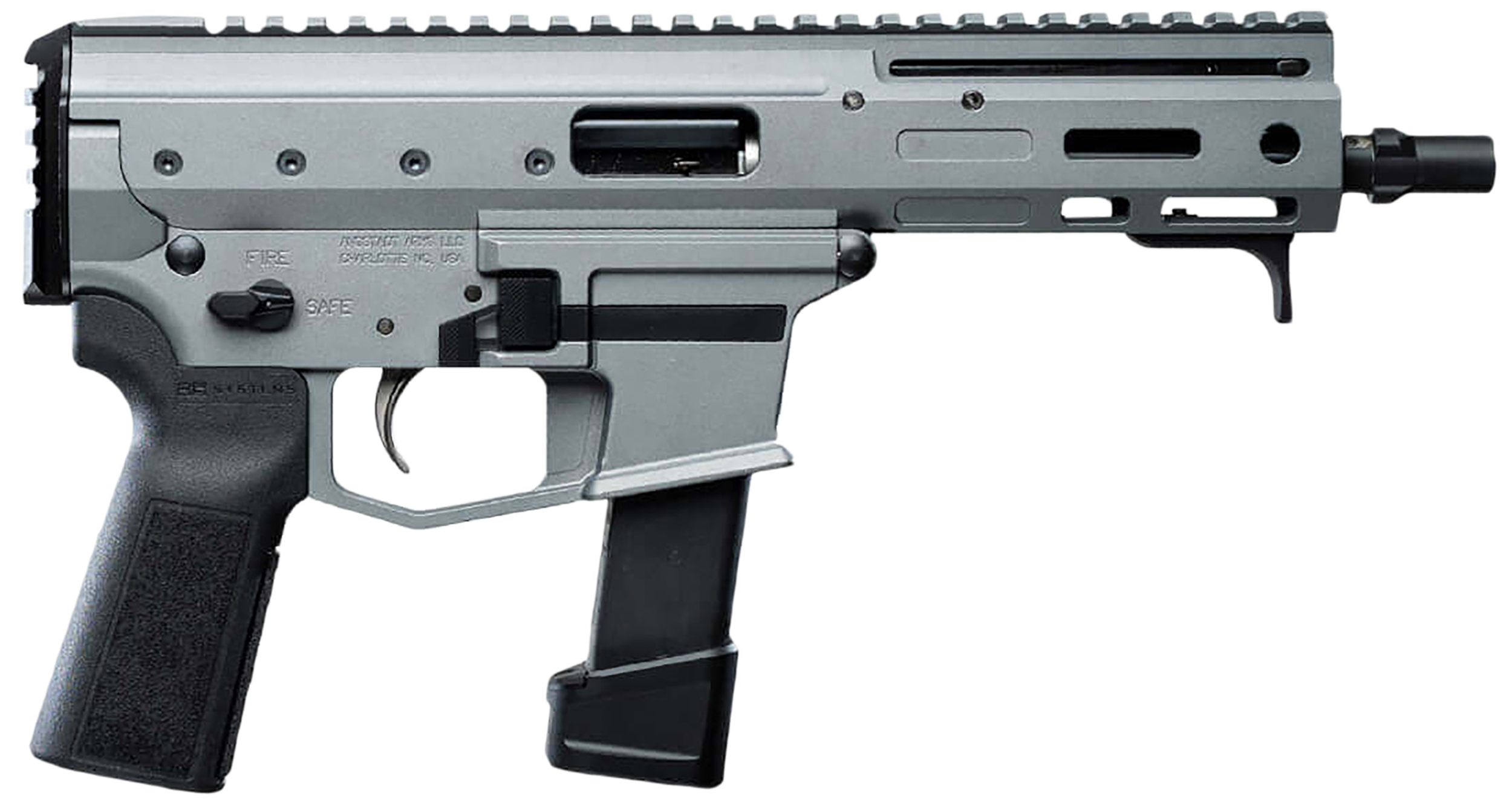 Angstadt Arms Mdp-9, Angstadt Aamdp29pg6 Mdp-9 Gen2 Pst 9mm 6" 27r Gry