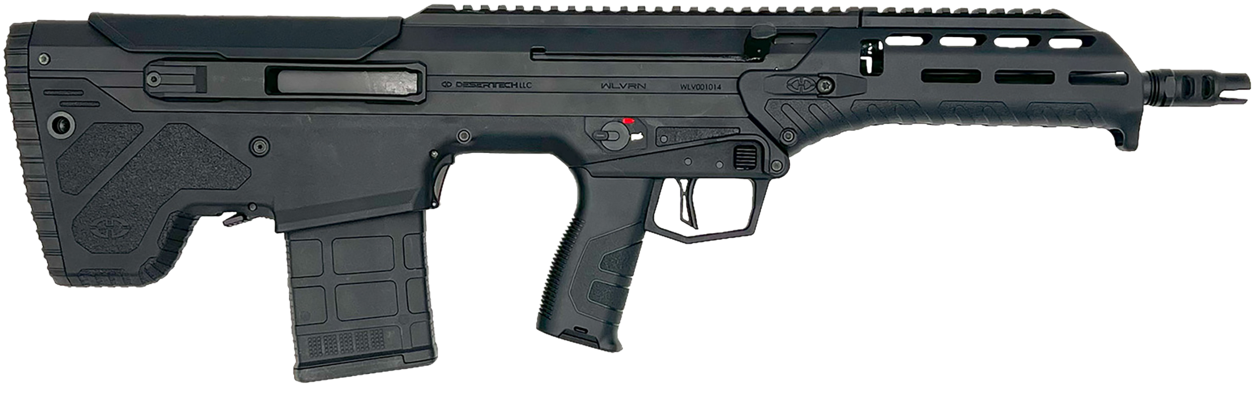 Desert Tech Wlvrn, Dt Wlv-rf-b1630-b     Wlvrn Rfl 556   16  Blk 20r