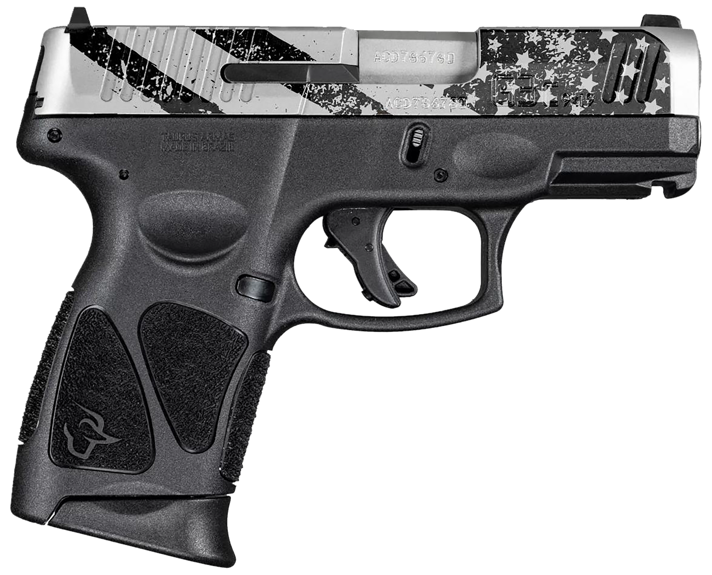 725327942368 Taurus G3c, Tau 1-g3c93910us     G3c  9mm 3.26 10r    Engr/flg
