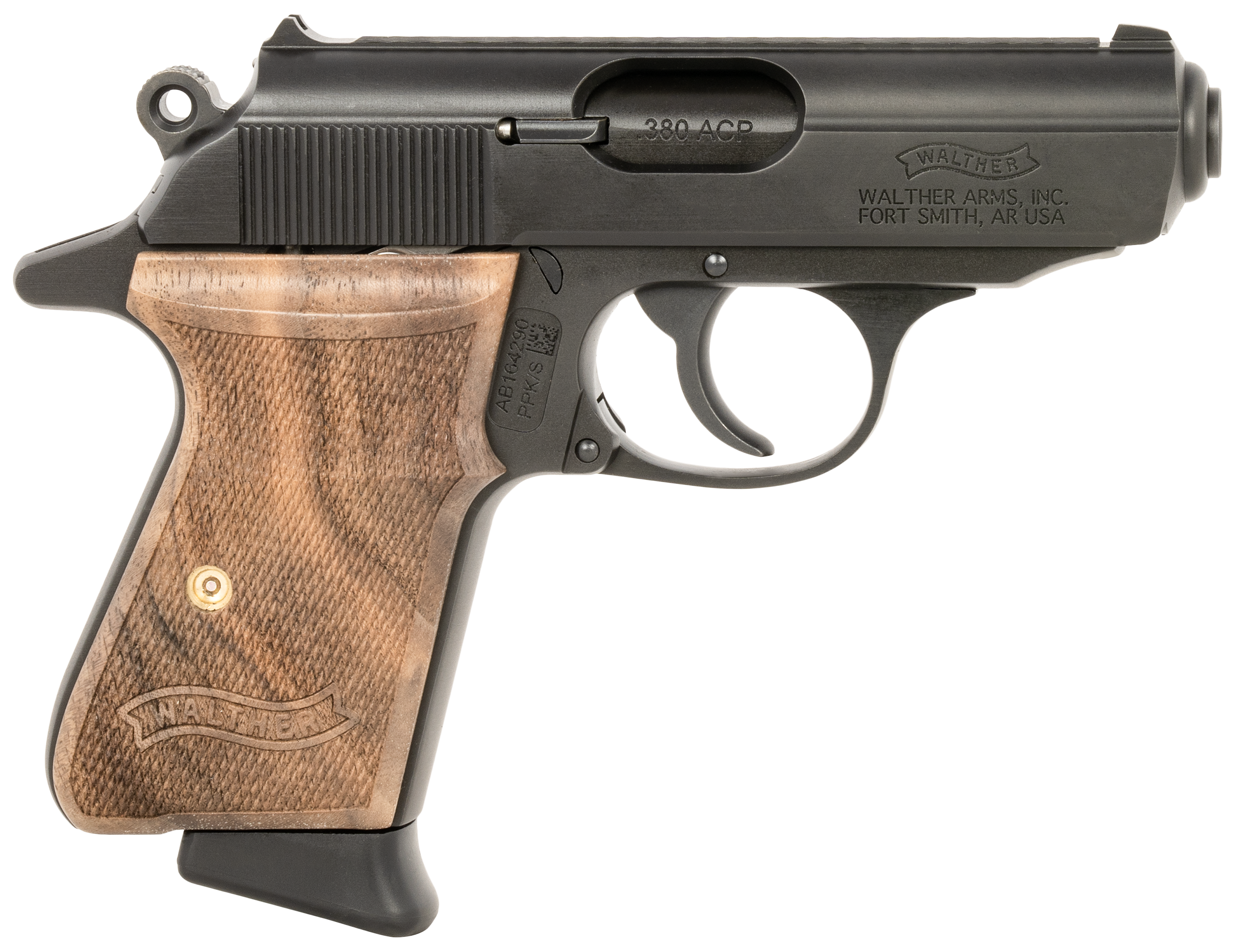 Walther Arms Ppk/s, Wal 4796043 Ppk/s  380 3.3            Blk/wlnt 7rd