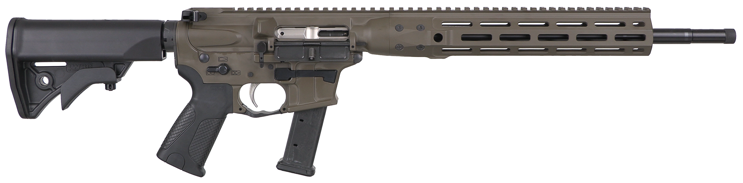 850058027272 Lwrc Ic-9, Lwrci Icr9pbc16 Ic-9 9mm 16" Pat Brn
