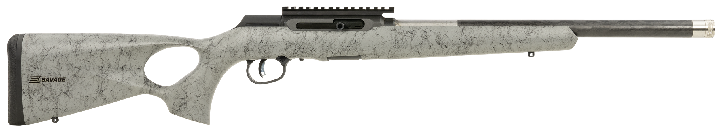 062654472534 Savage A Series, Sav 47253 A22 22lr Semi Timberlite Th