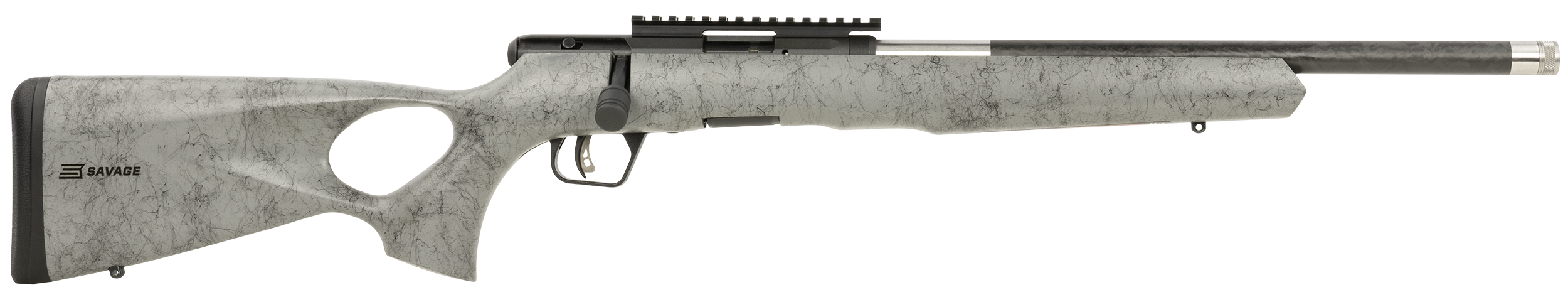 Savage B22 Timberlite Thumbhole