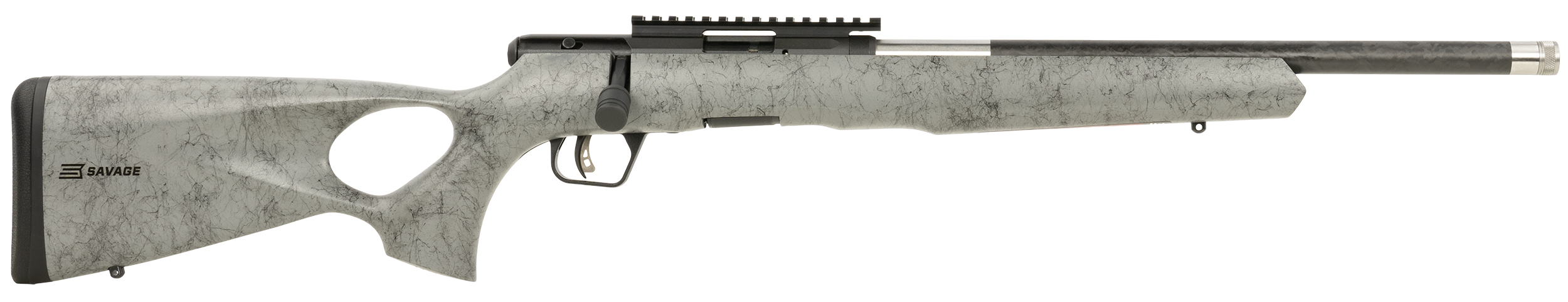 Savage B22 Timberlite Thumbhole