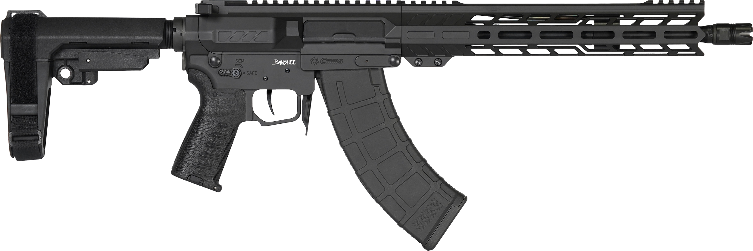 Cmmg Banshee, Cmmg 76ab60aab  Banshee Mk47 762x39 12.5 Brc Arblk