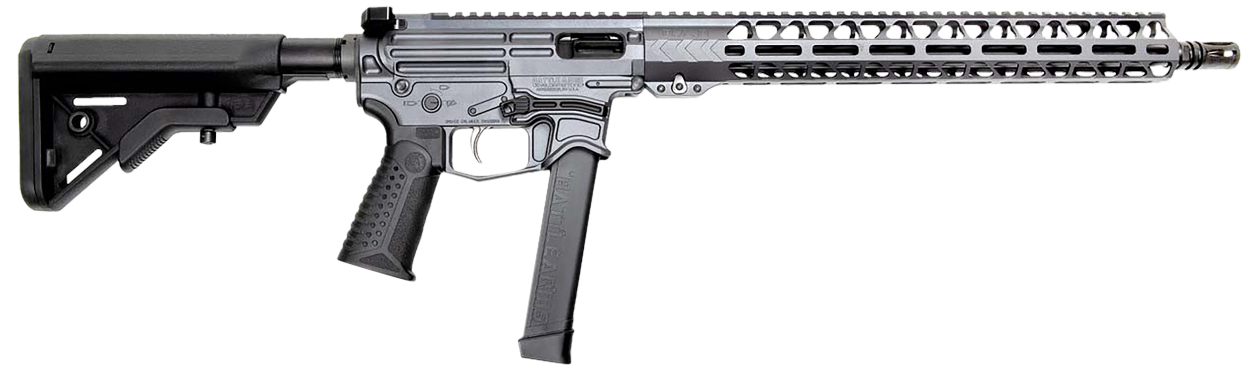 810033782763 Battle Arms Development Xiphos, Battle Xiphos-001          9mm       16        Gry