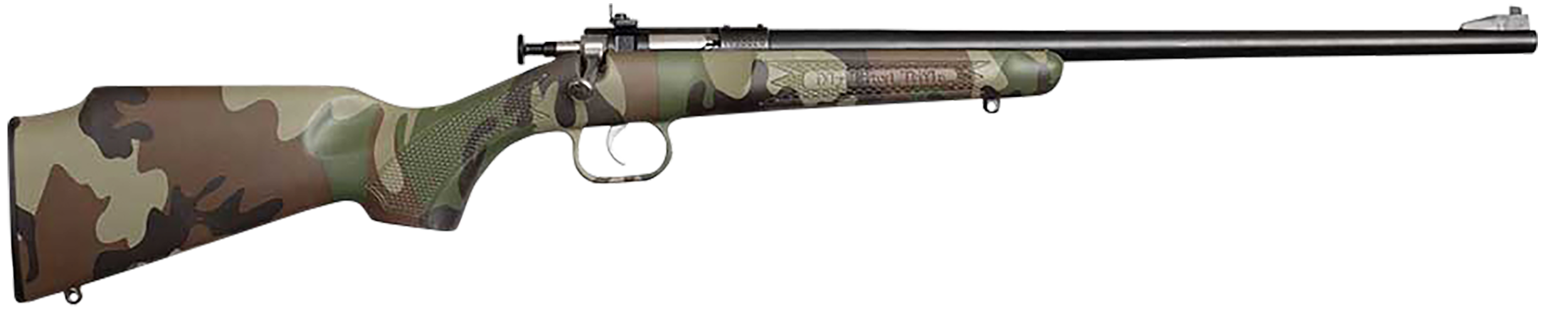 611613021704 Crickett My First Rifle, Crick Ksa2170 22lr Blued Brl Wdlnd