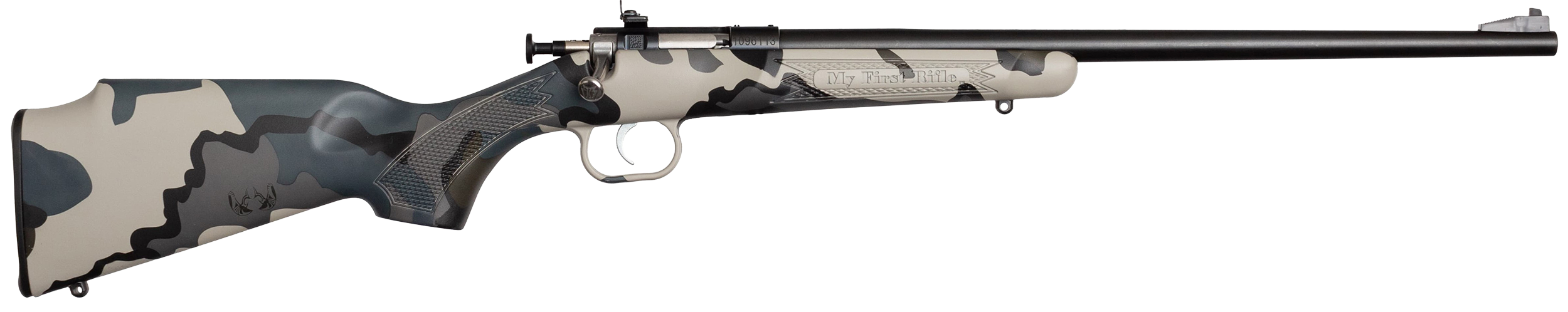 Crickett My First Rifle, Crick Ksa2176 22lr Blued Brl Kuiu