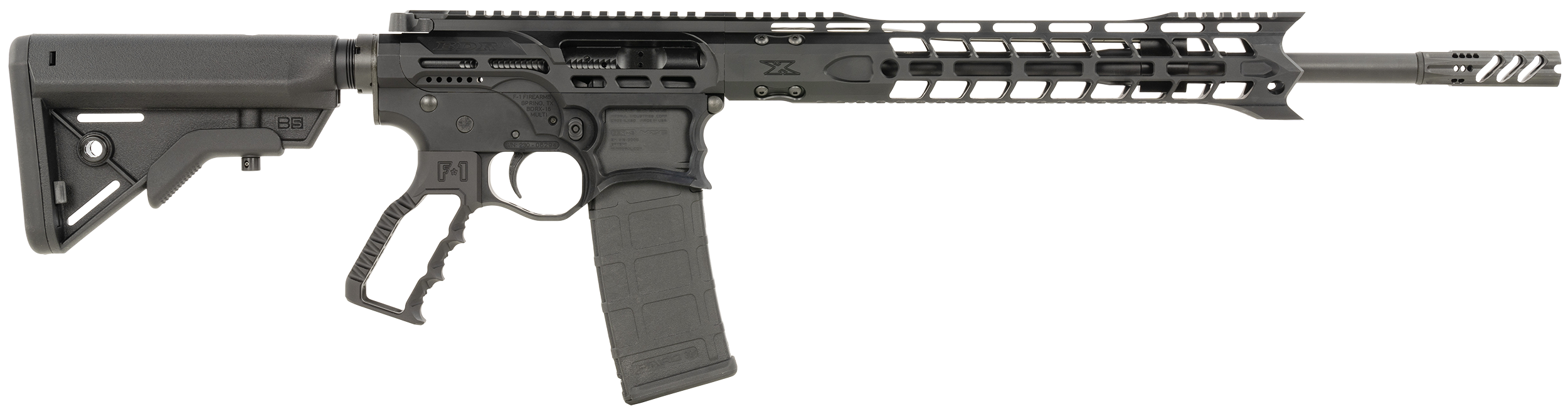 Watchtower Firearms Bdrx-15, F1 Bdrx15m55616blk    Bdrx15 556 16   Milspec  Blk