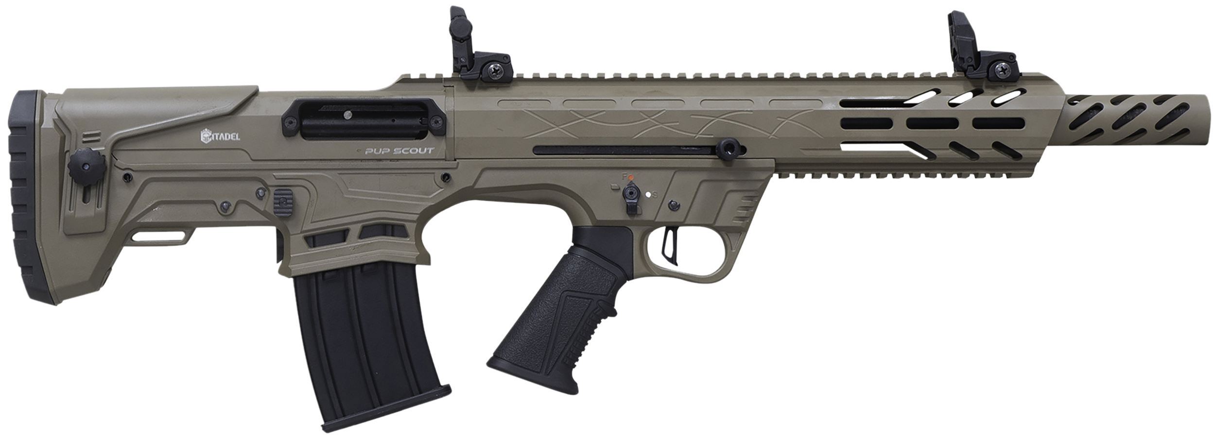 682146898170 Citadel Pup Scout, Cit Frps1218fde    Pup Scout 12g 3" 18.5    5r Fde