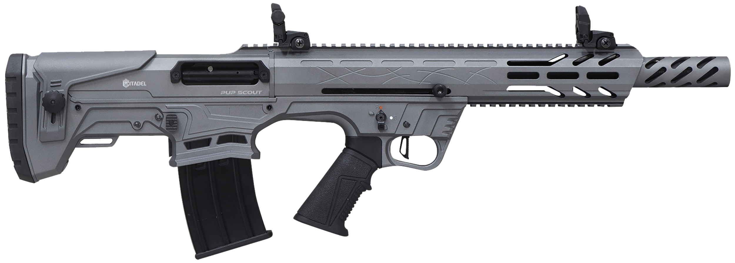 682146898163 Citadel Pup Scout, Cit Frps1218tg     Pup Scout 12g 3" 18.5    5r Gry