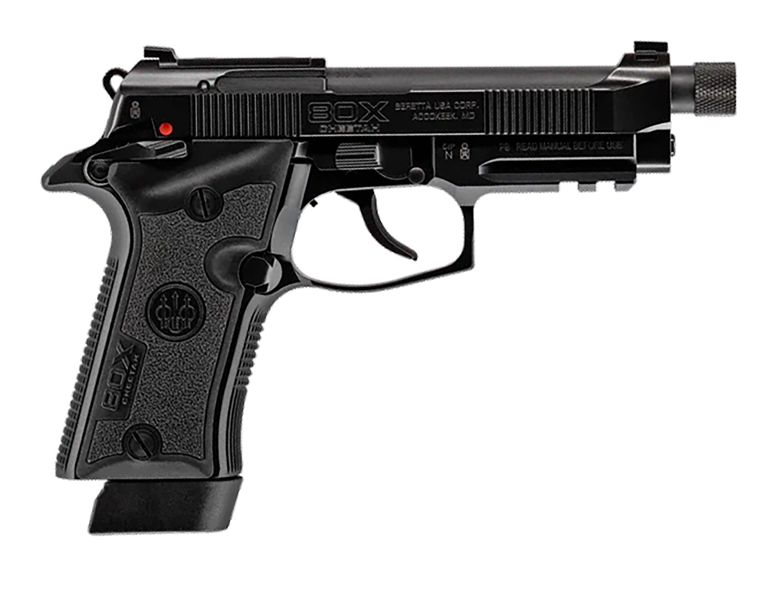 082442988627 Beretta Usa 80x Cheetah, Ber J80xtu15 80x Cheetah 380 Tacurban Tb 4.4 Blk