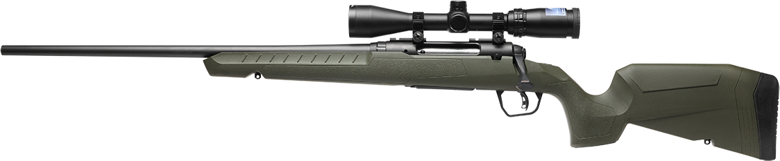 011356321831 Savage Axis 2, Sav 32183 Axis 2 Xp Combo Green Lh 22-250