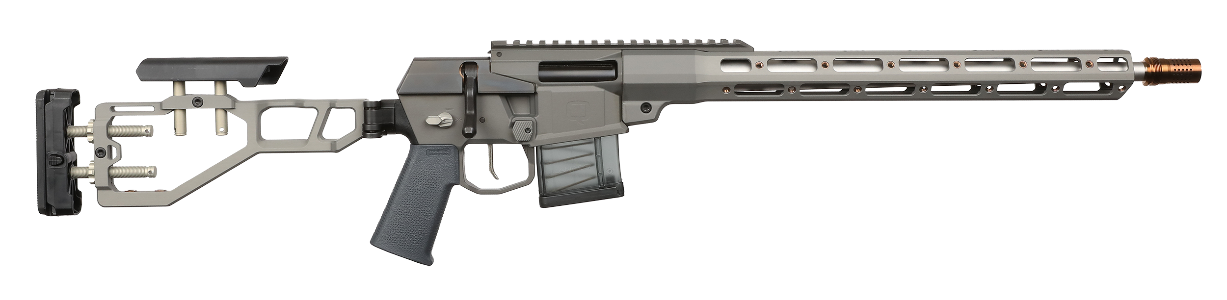 810152960189 Q Llc Mini Fix, Q Minifix-6arc-16in-gry Mini Fix 6arc 16 Gray