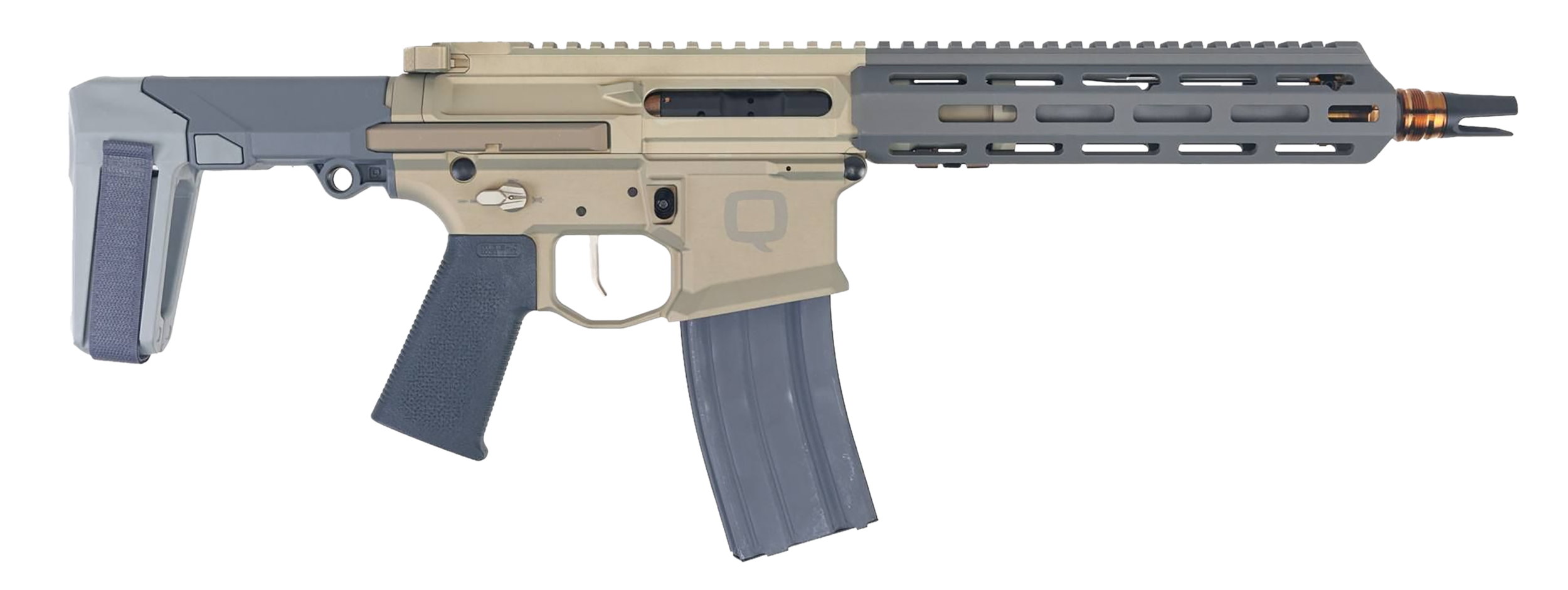 Q Llc Honey Badger, Q Hb55610inpistol   Honeybadger 5.56 10in  W/brace
