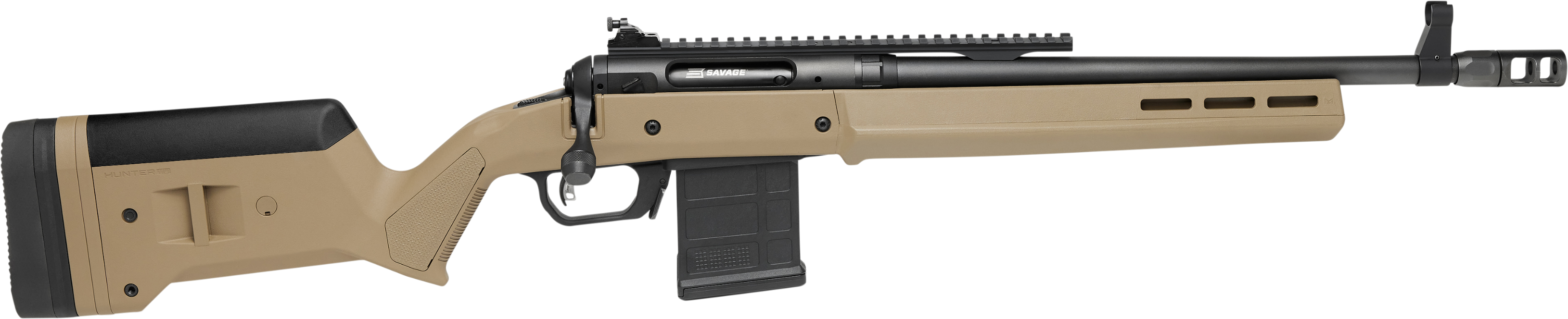 011356581914 Savage 110, Sav 58191 110 Magpul Scout Fde    6mm Arc