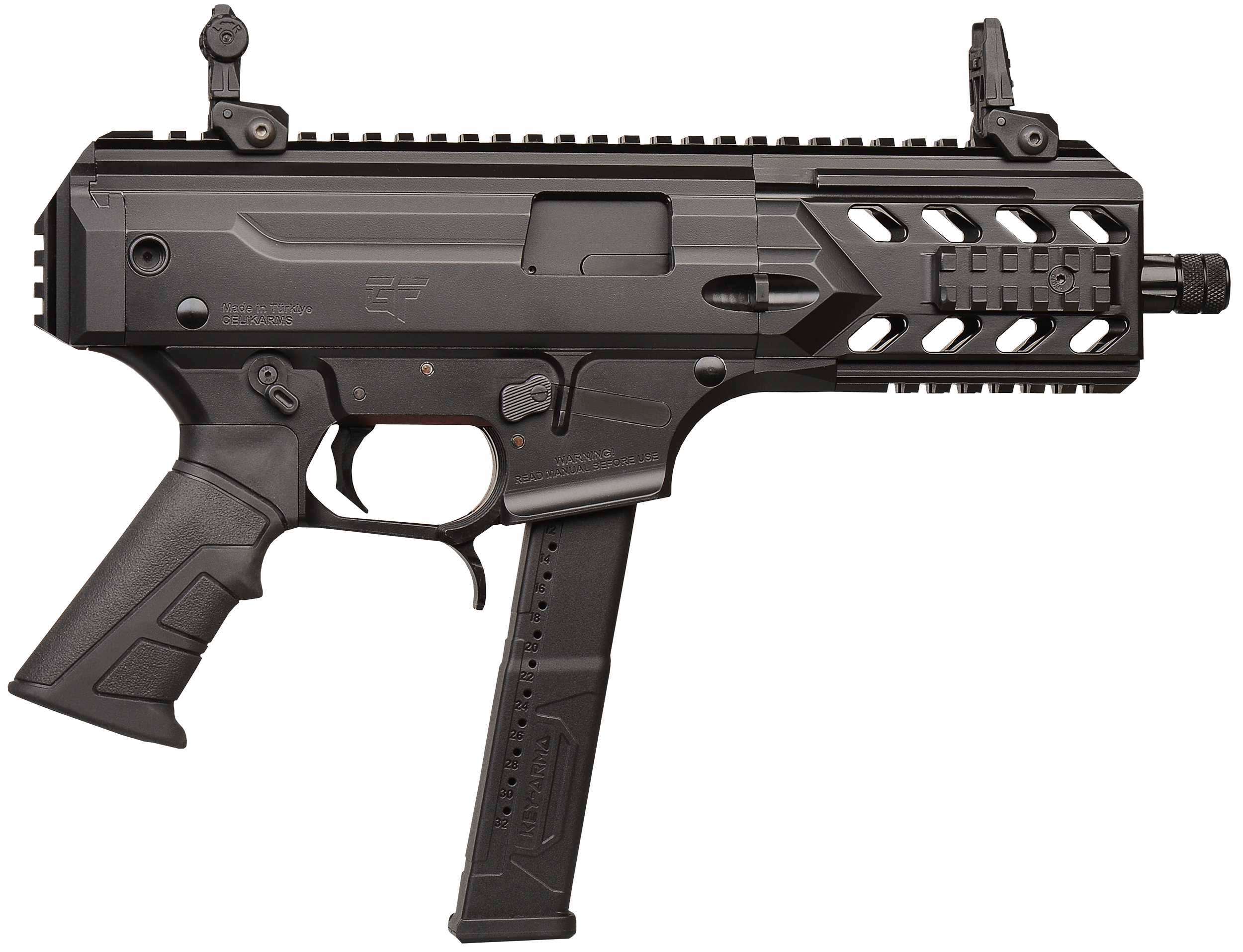 Gforce Arms Blade6, Gforce Blade6       Blade Semi Auto 9x19 6in Blk