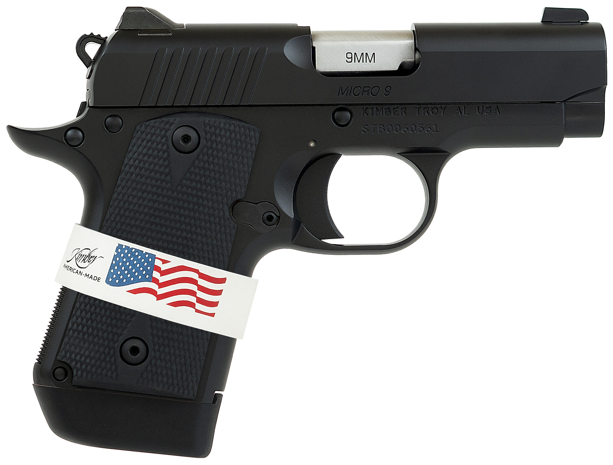 669278332444 Kimber Mfg.,inc Micro 9, Kimber 3300244 Micro 9 Liberty 9mm 3.15 7+1