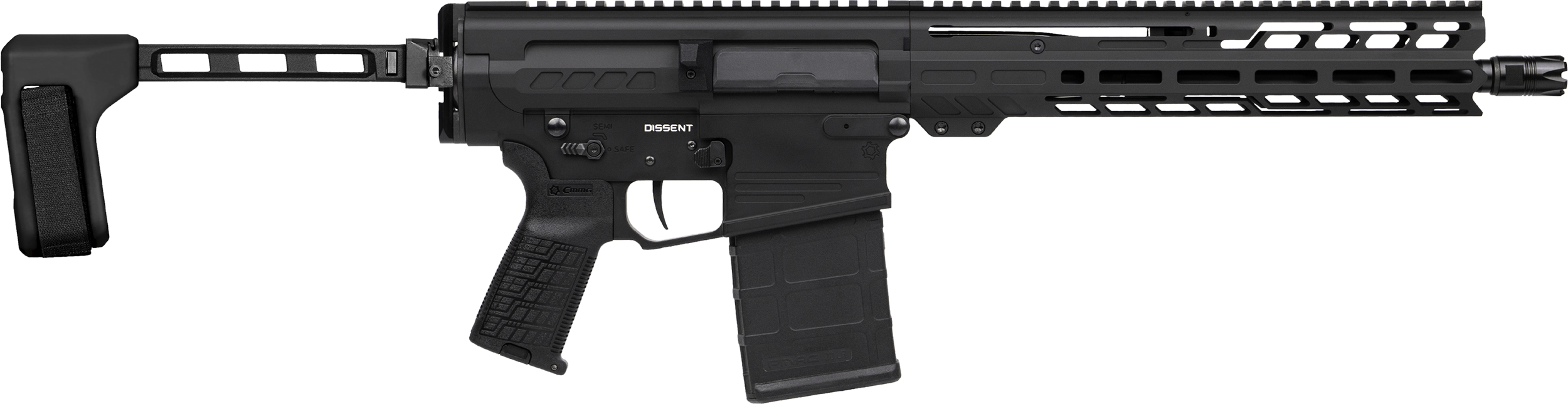 Cmmg Mk3, Cmmg 33a380c-ab  Dissent Mk3 8.6lk  12.5 Brc Arblk