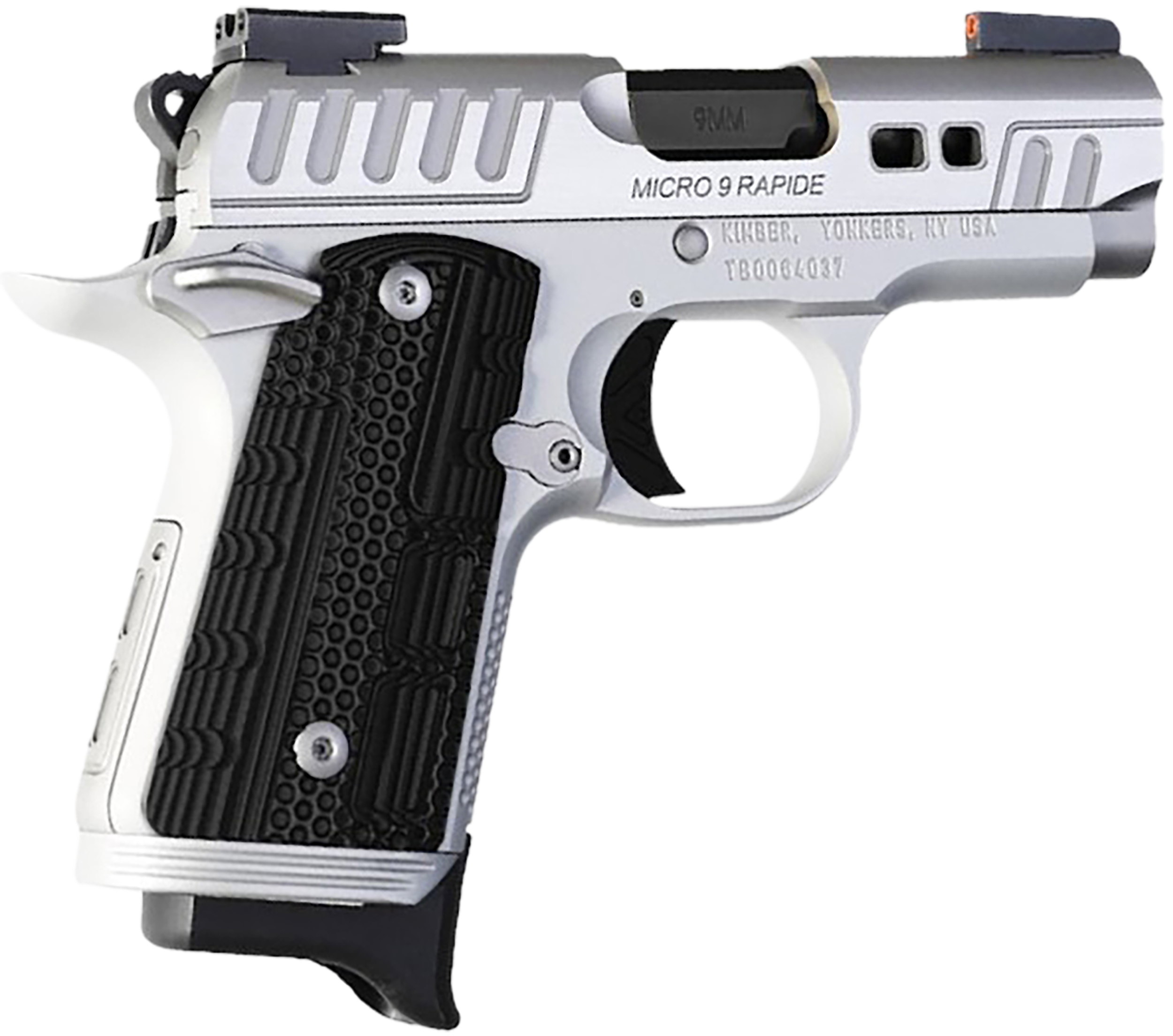 669278332376 Kimber Mfg.,inc Micro 9, Kimber 3300237 Micro 9 Rapide Frost   9mm 3.15 7+1