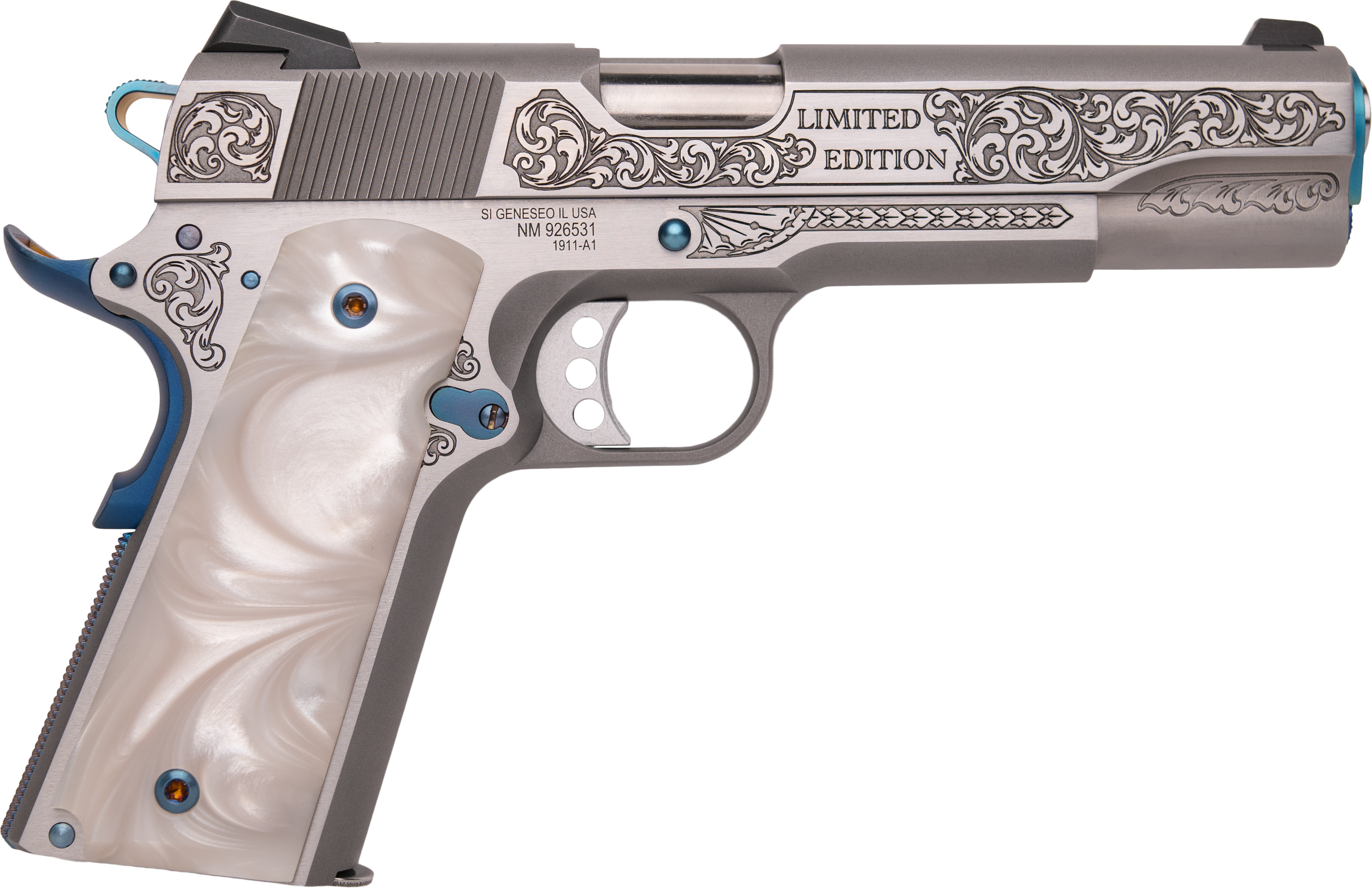Cnc Firearms Springfield 1911, Cnc Cnctxbbq Spg 1911 45acp Texas Bbq Lmtd Ed