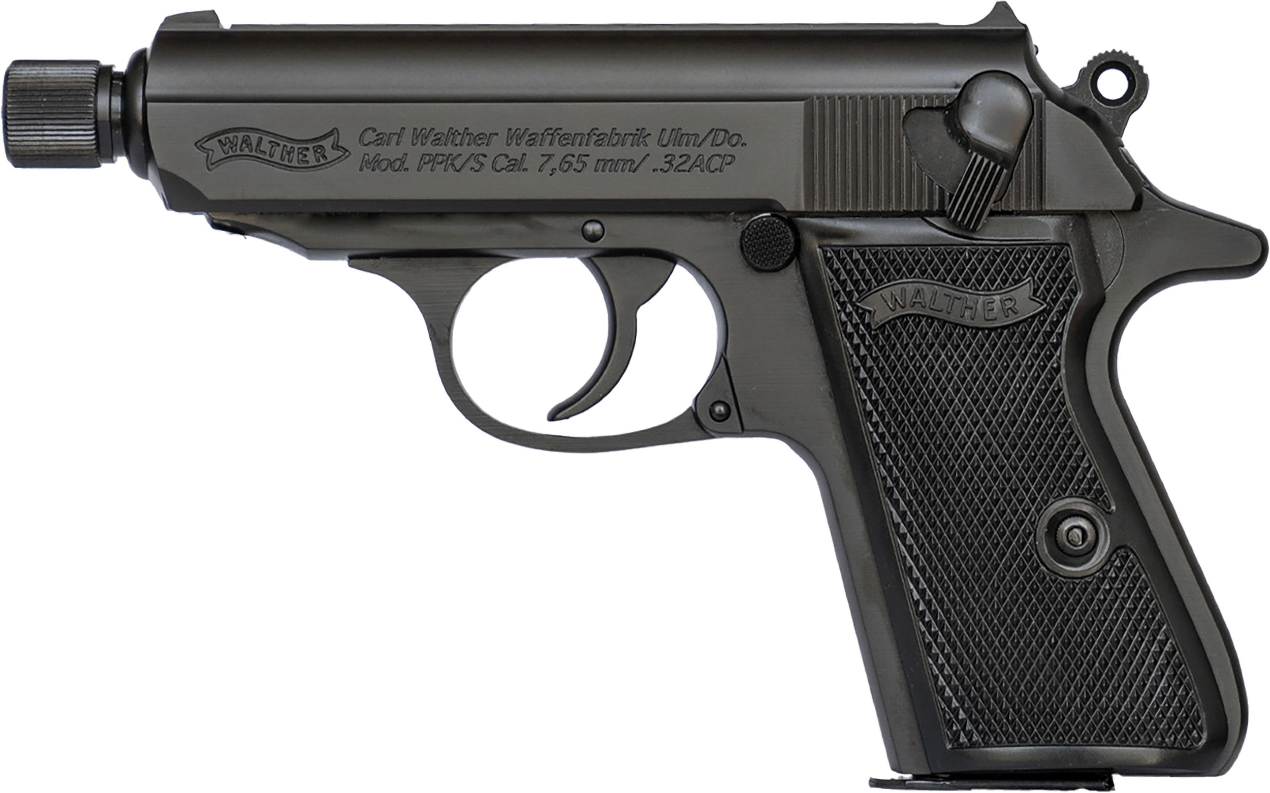 Walther Arms Ppk/s, Wal 4796059 Ppk/s 32acp 3.3 Sd Blk             7rd