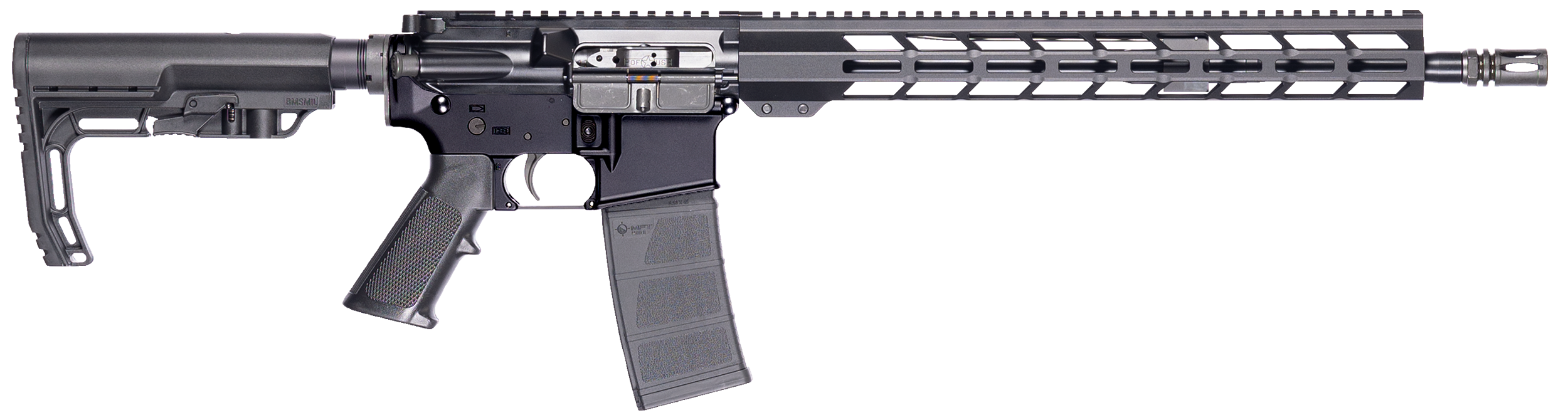 847313023162 Patriot Ordnance Factory , Pof 02316 P15 Base Rfl     556 16.5 Mlok   10r Blk