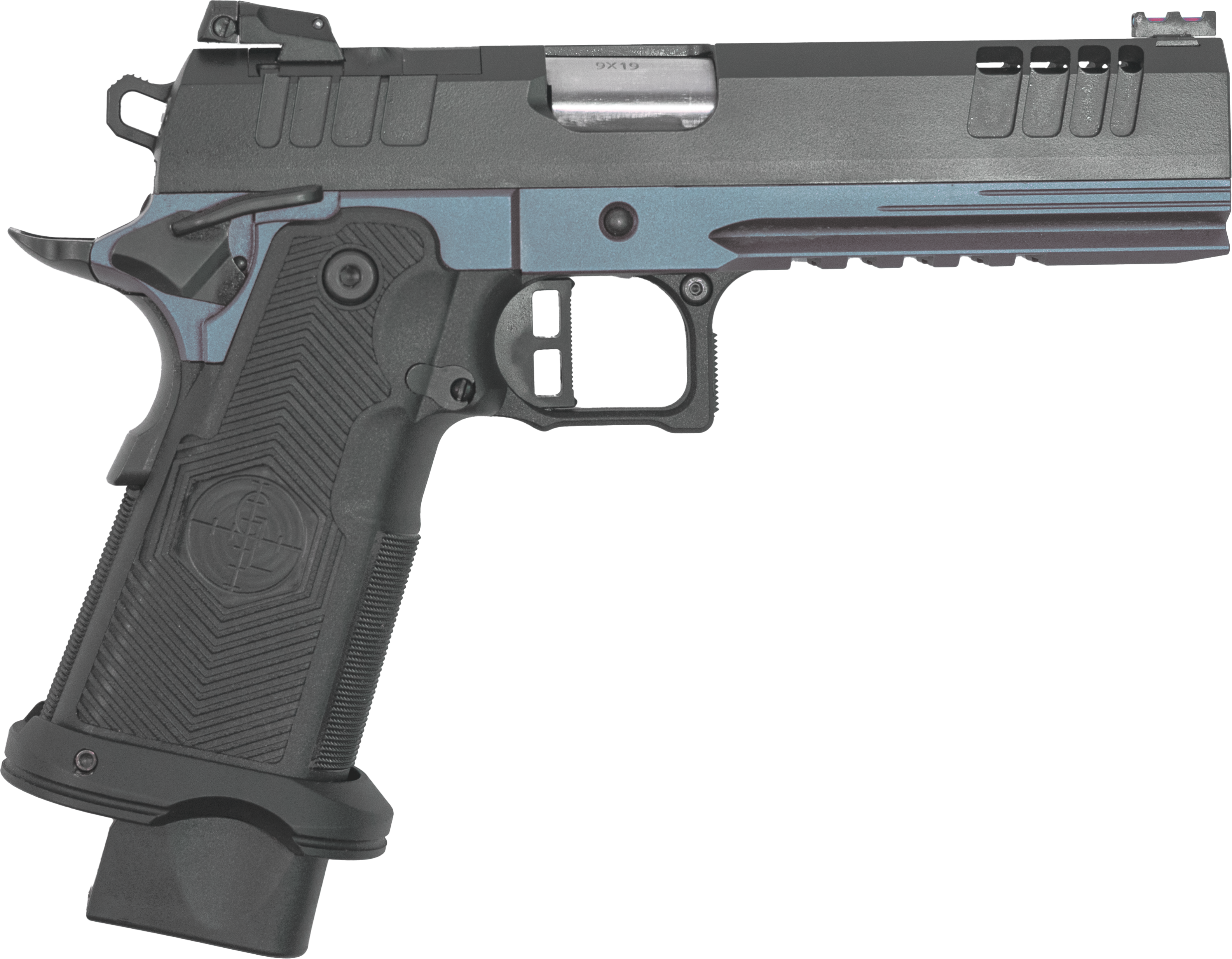 Great Lakes Firearms 1911 Ds, Glfa Gl1911ds9fssblu 1911ds Synergy 9mm Ds