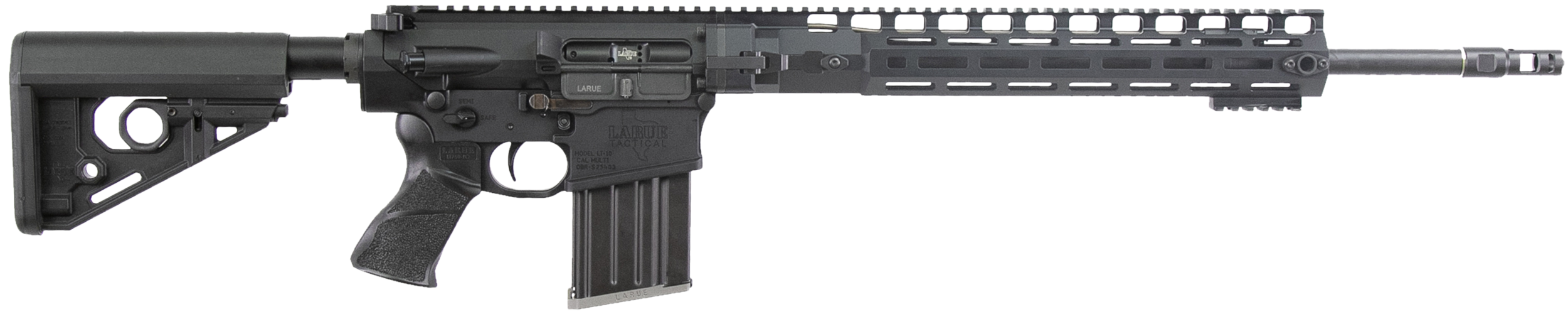 Larue Tactical Lt10, Larue Lt-mrggs-308w-20        Lt10  308 20"    Blk
