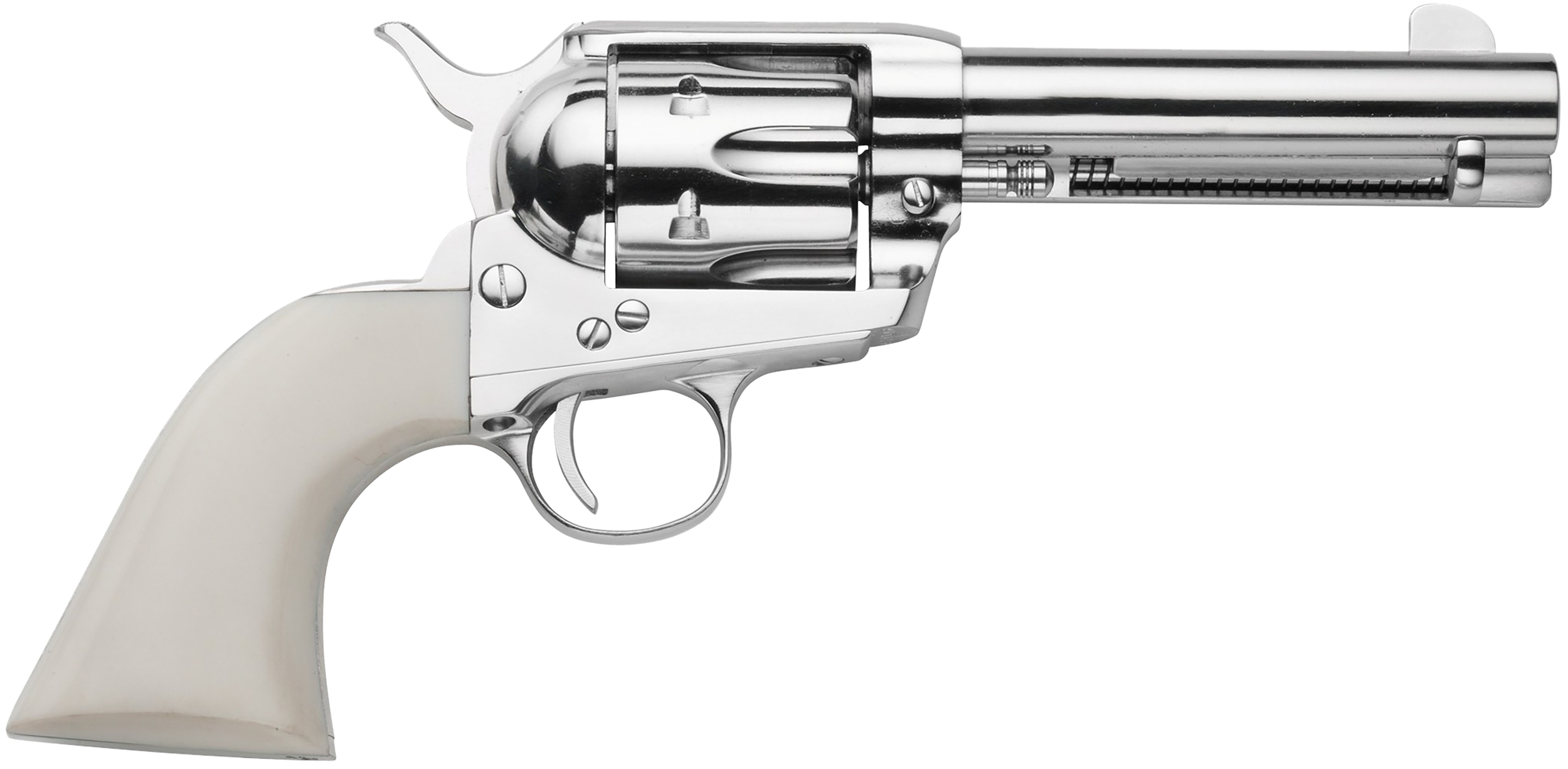 Traditions 1873, Trad Sat73-132ft  1873 45lc Nkl 5.5 Engrave Fight