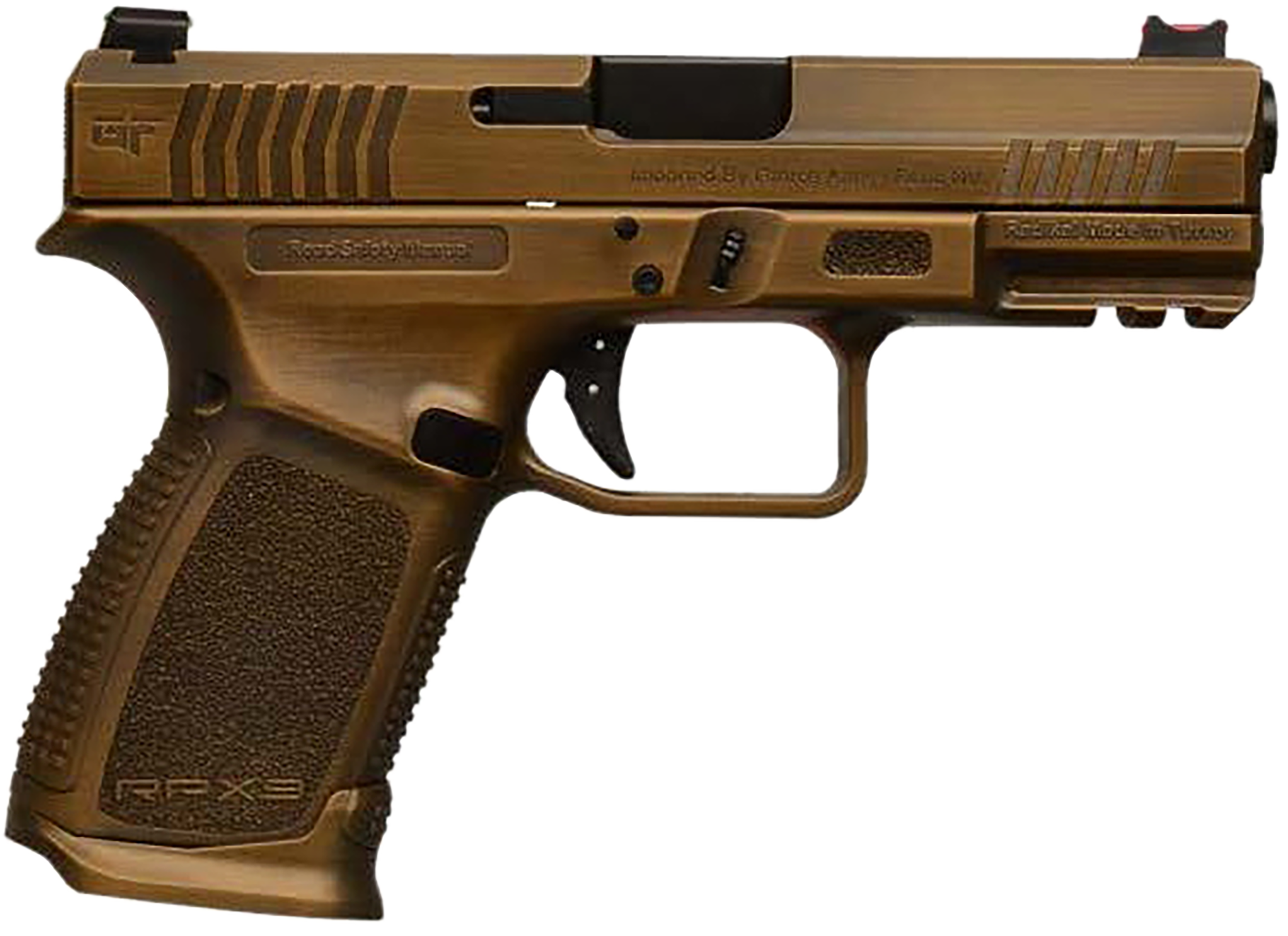 643477867518 Gforce Arms Exodus, Gforce Gfrpx3c9bnz  Exodus  9mm Fos 4in Brnz   15r