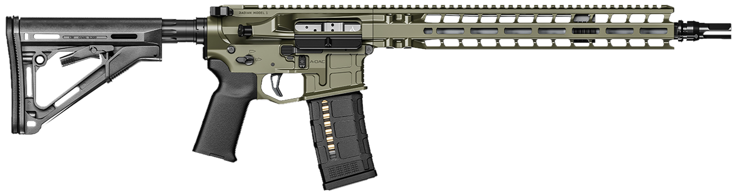 Radian Weapons Model 1, Radn R0853 Model 1 6mm Arc Rfl 14.5 20r Odg