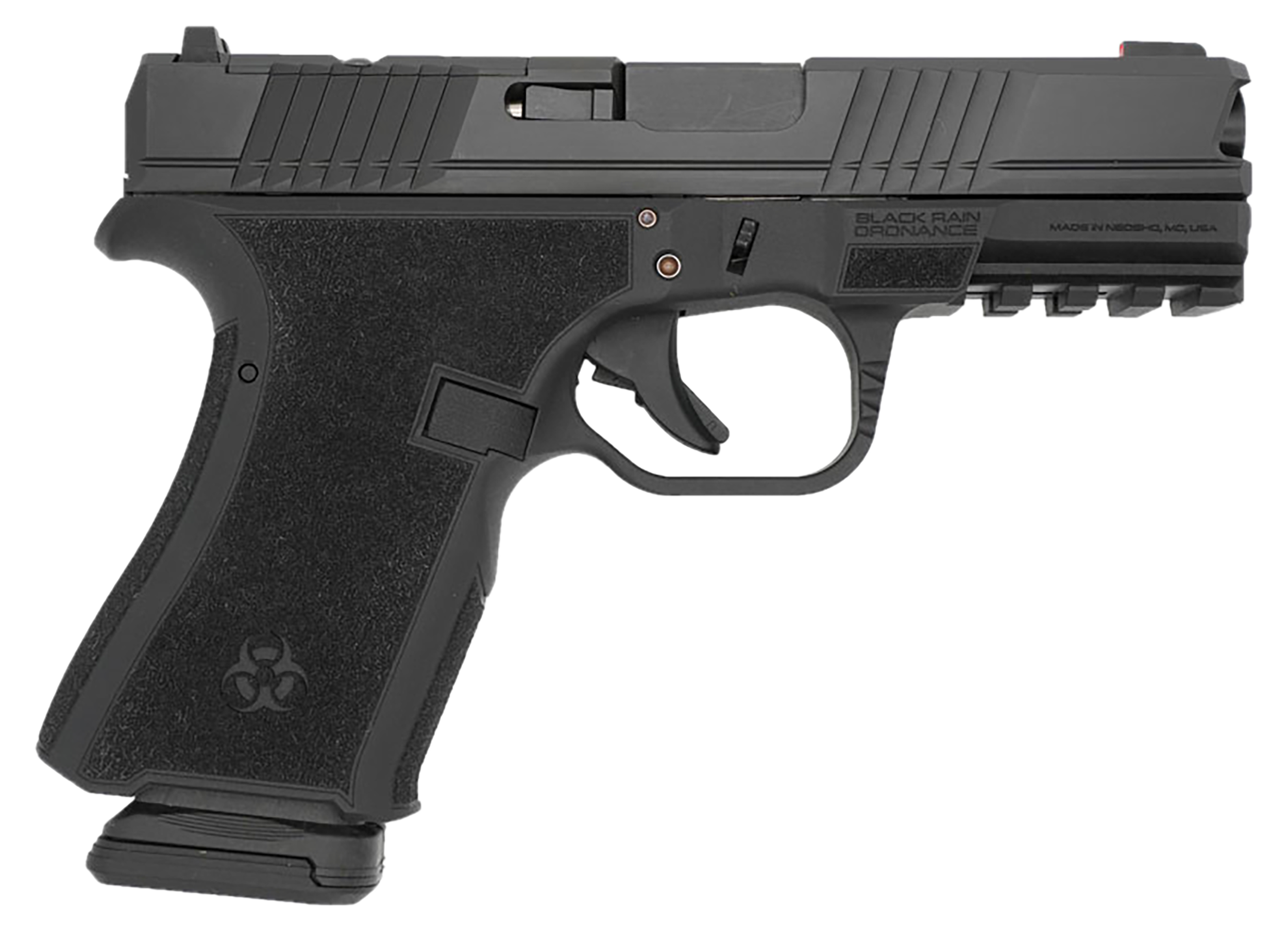 697067874387 Black Rain Frontline, Bro Fl-9mm-blk Frontline 9 4" Blk 15+1