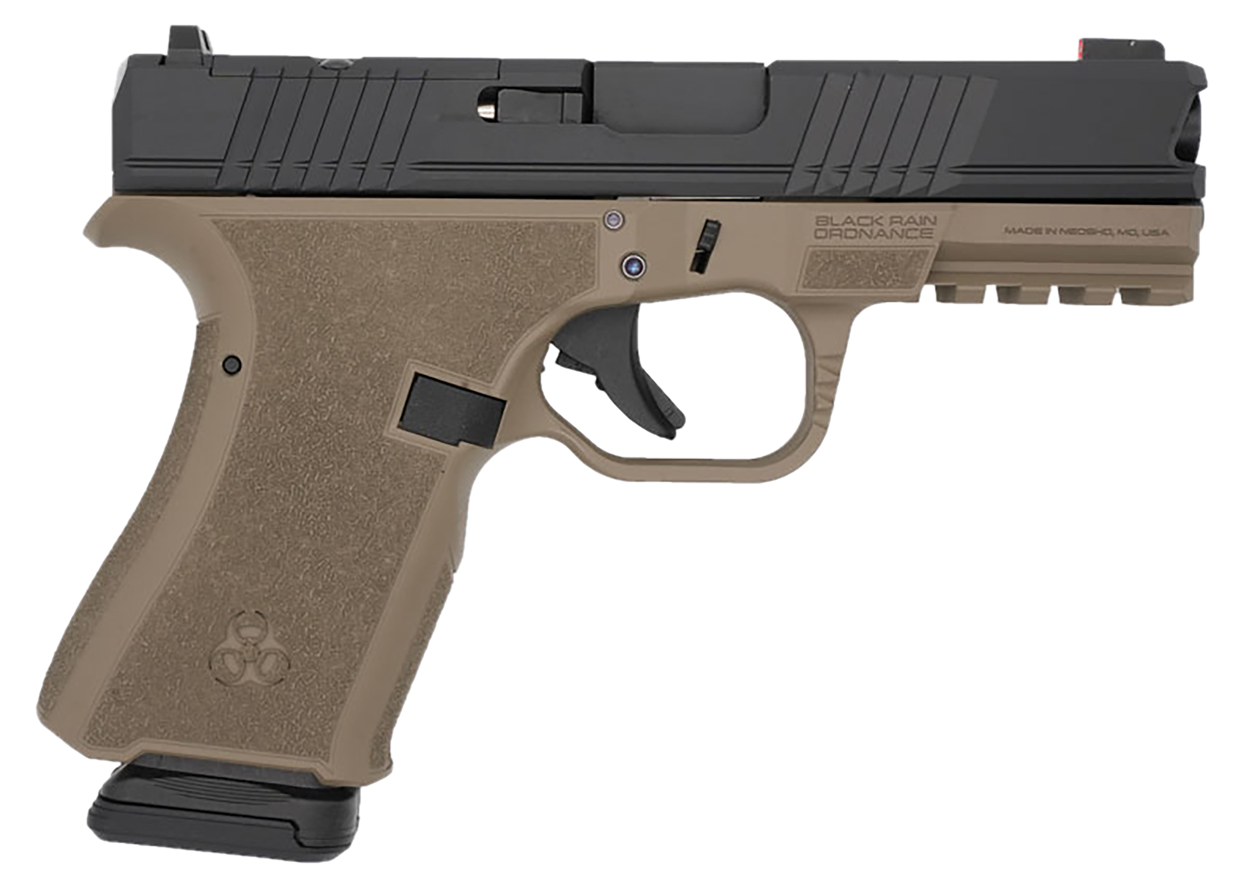 697067875117 Black Rain Frontline, Bro Fl-9mm-fde-blk    Frontline  9 4" Fde/blk 15+1
