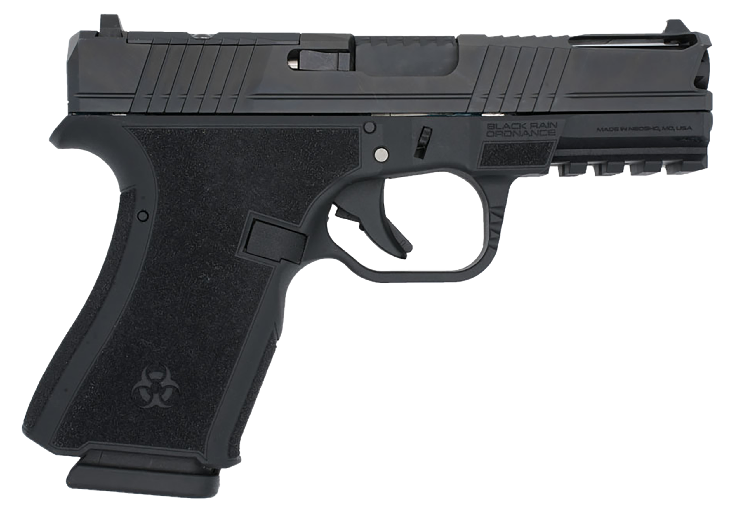 Black Rain Frontline+, Bro Flp-9mm-blk       Frontline+ 9 4" Blk     15+1