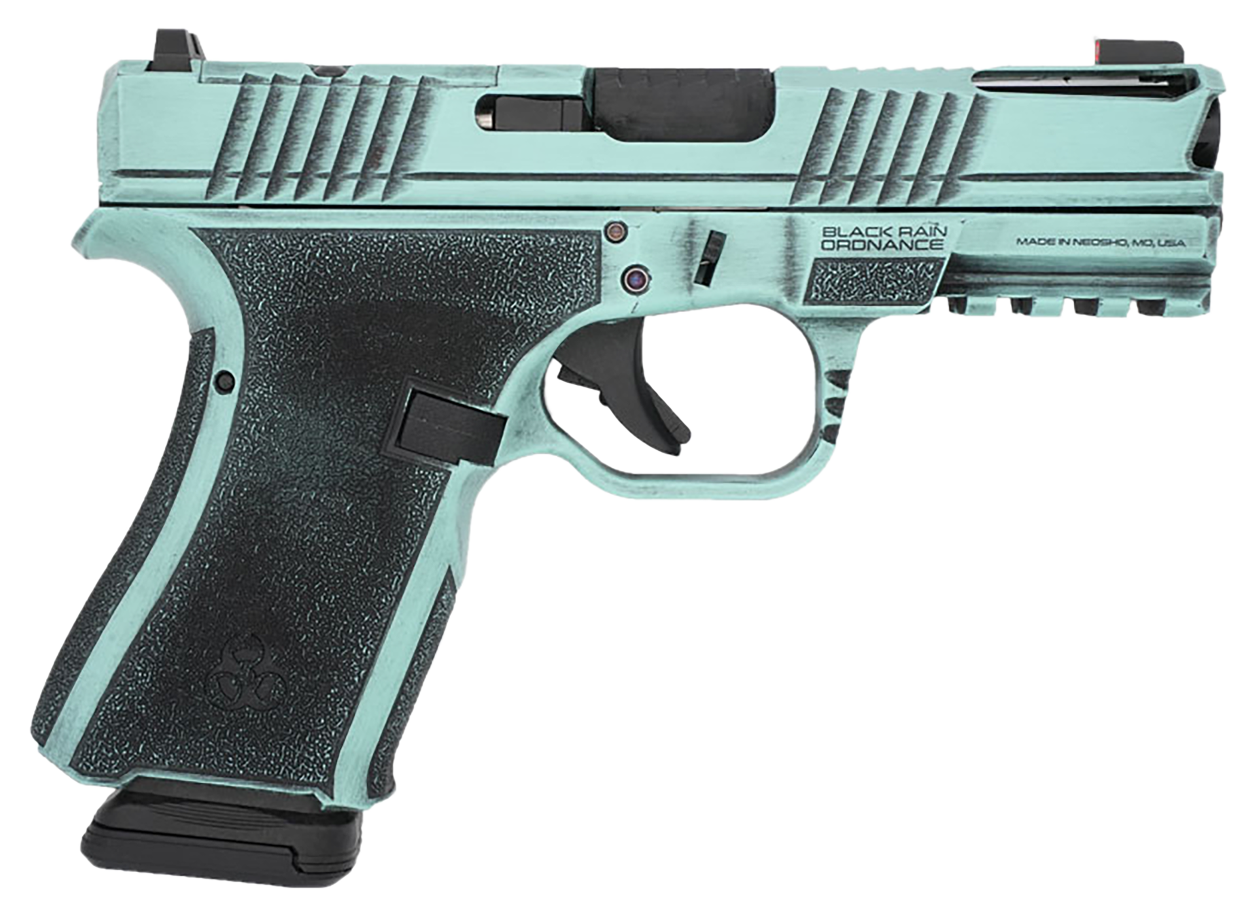 Black Rain Frontline+, Bro Flp-9mm-tbb       Frontline+ 9 4" Blu/bw  15+1