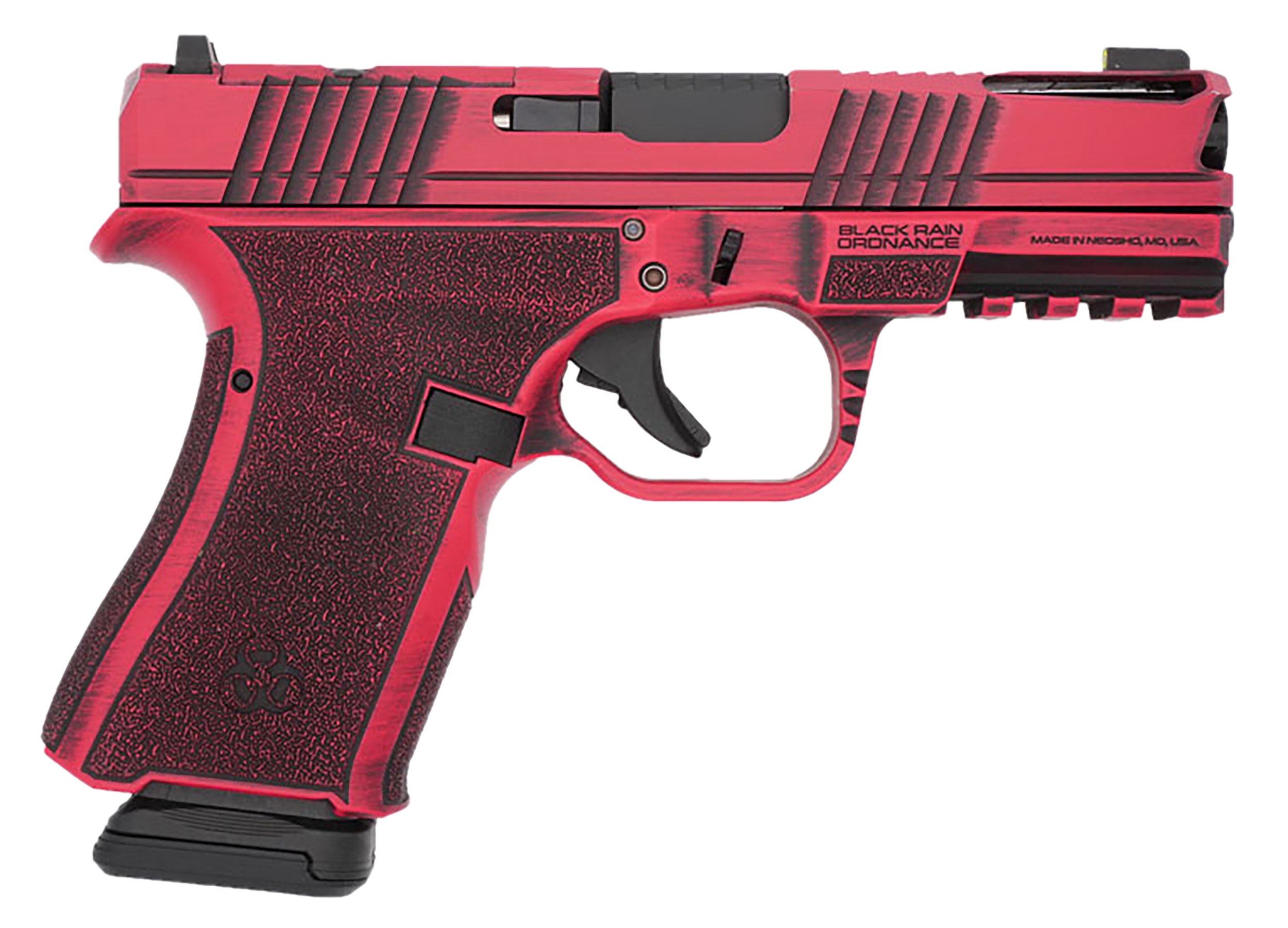 Black Rain Frontline+, Bro Flp-9mm-rb        Frontline+ 9 4" Red/bw  15+1