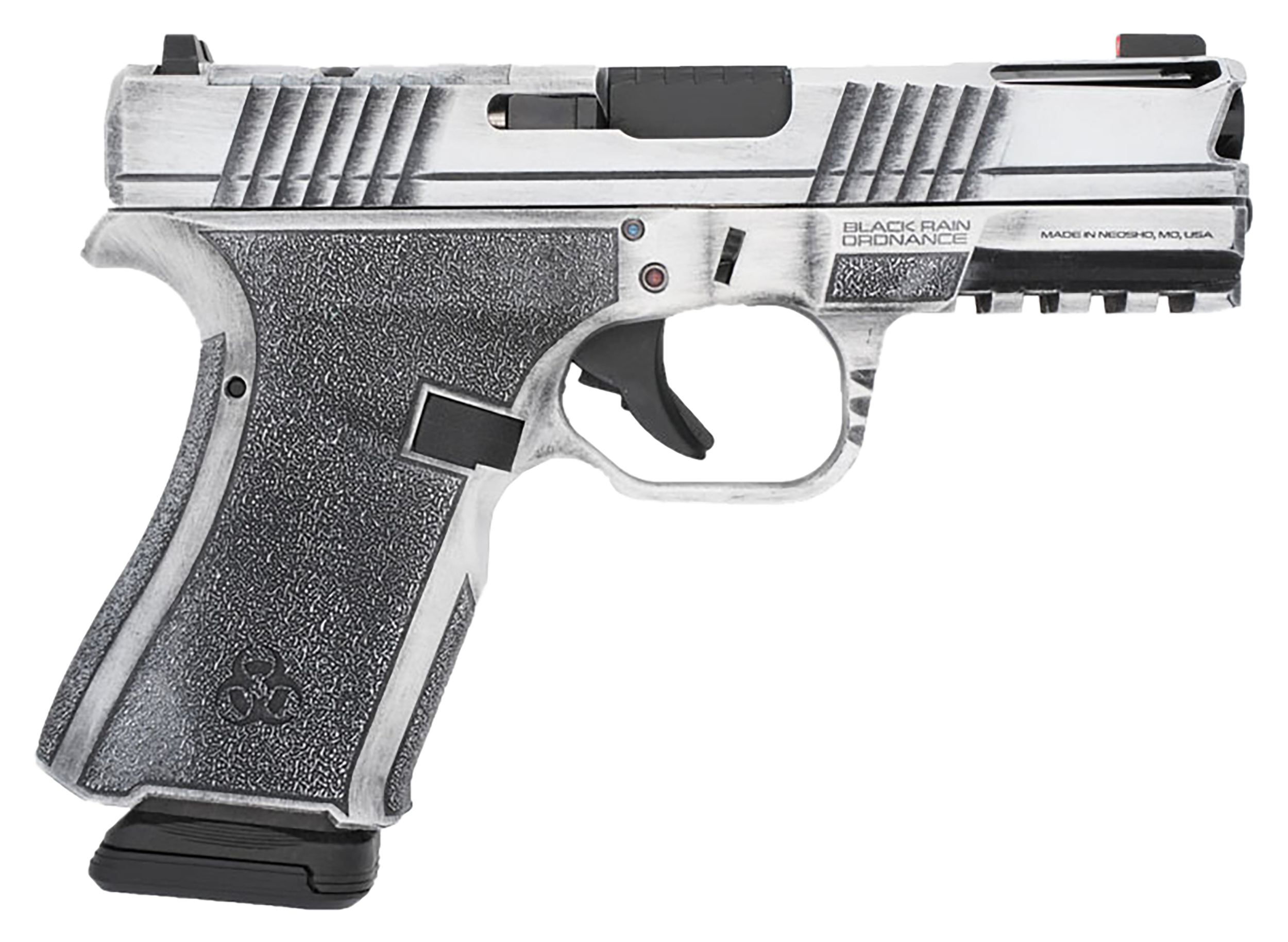 Black Rain Frontline+, Bro Flp-9mm-wb        Frontline+ 9 4" Wh/bw   15+1