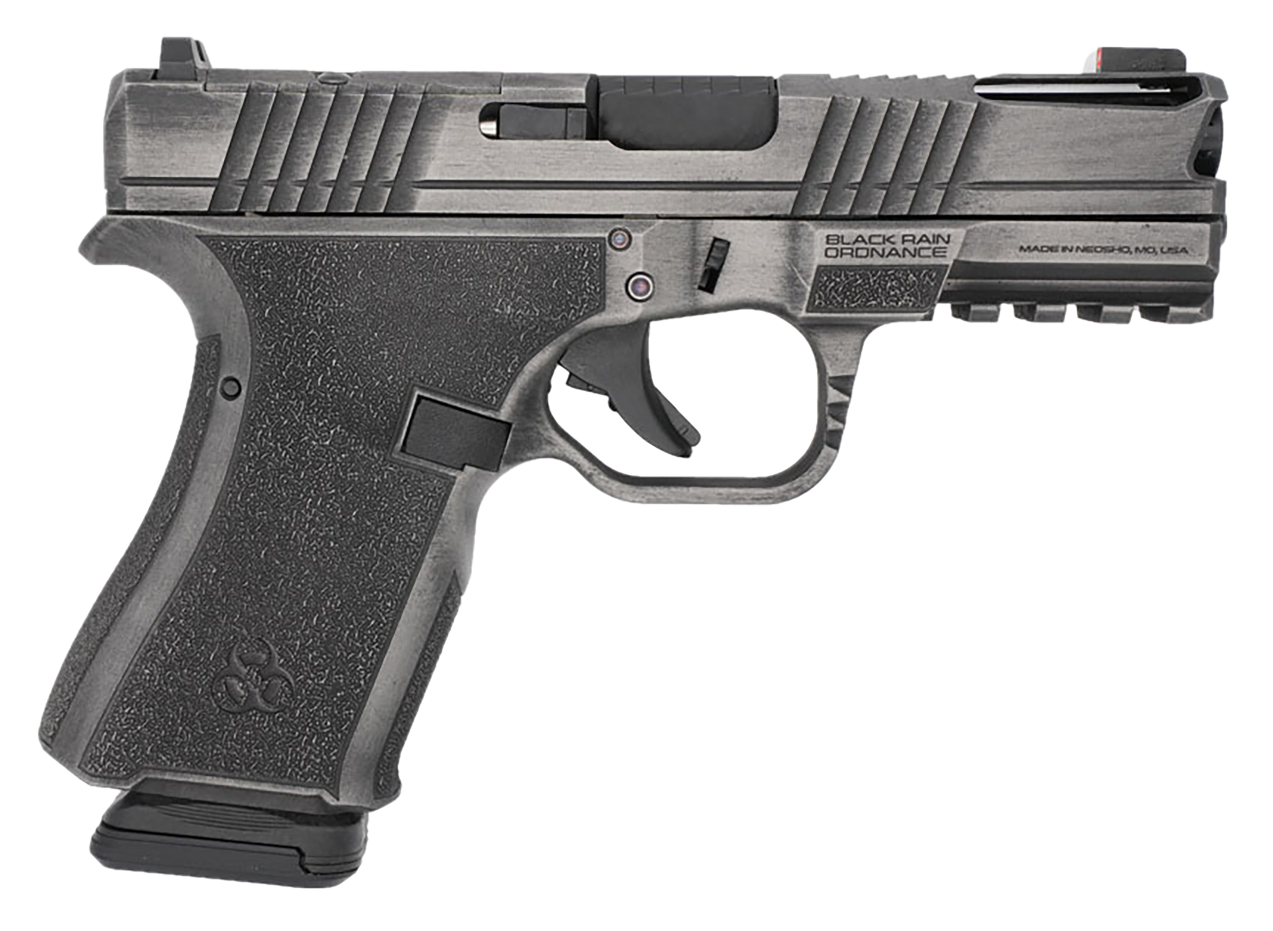 697067875063 Black Rain Frontline+, Bro Flp-9mm-gmgb Frontline+ 9 4" Gry/bw 15+1