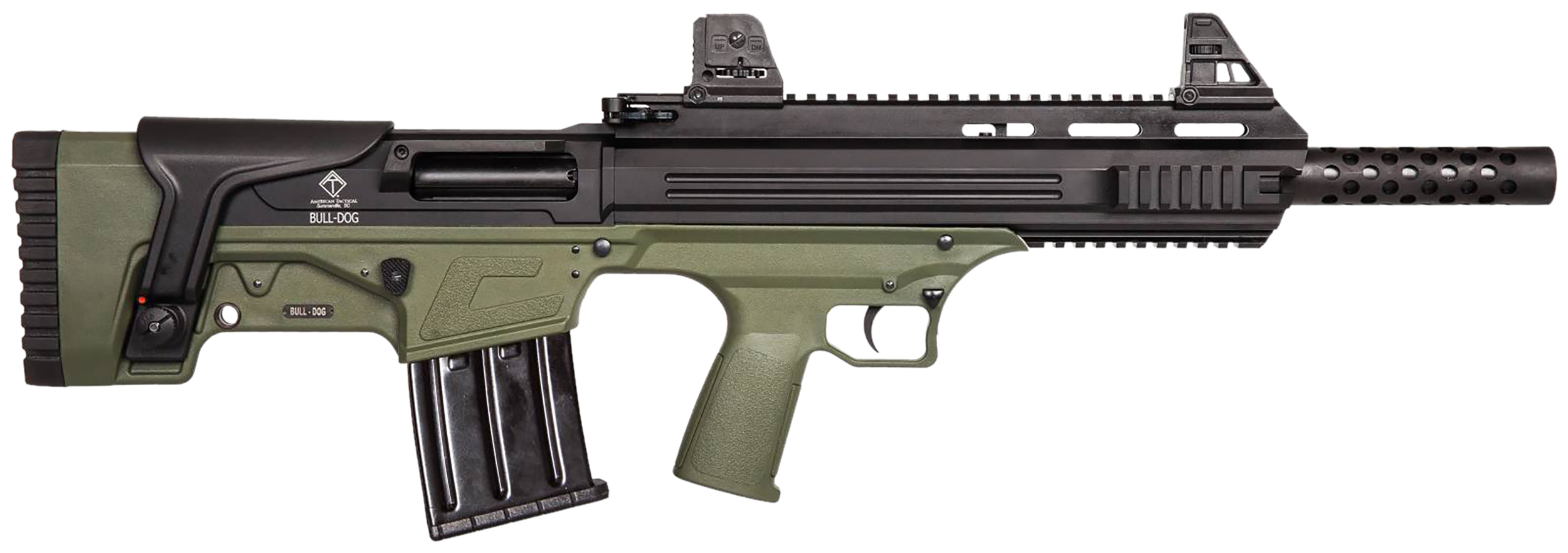 810113112718 Ati Bulldog, Ati G410bdg Bull-dog 410 Bullpup 16in 5r Grn