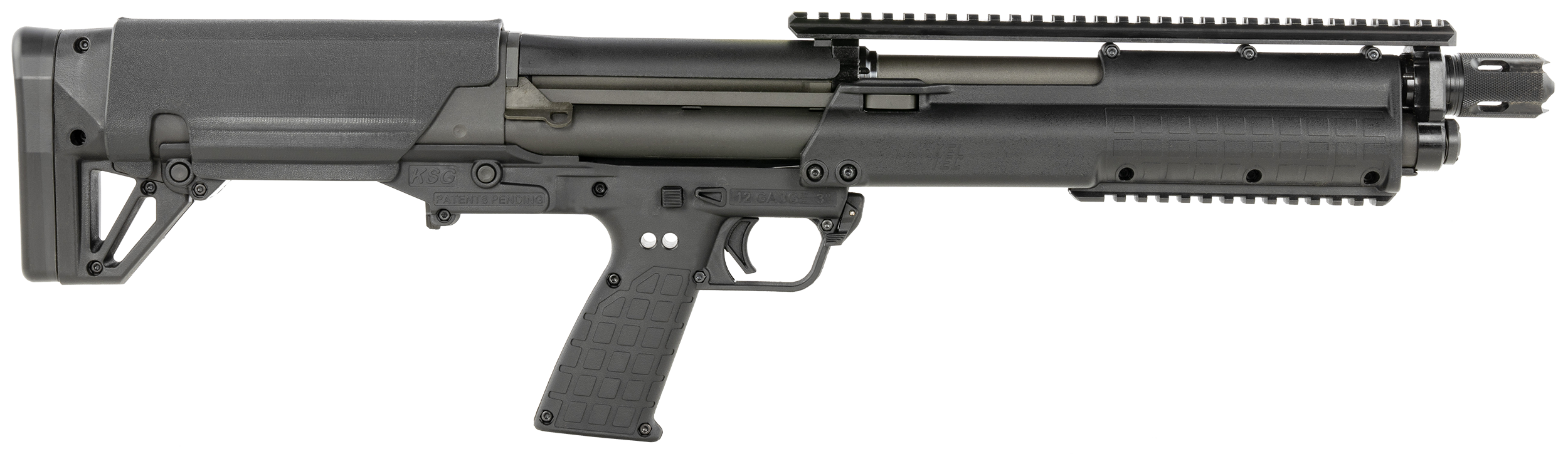640832010299 Kel-tec Ksg, Kel Ksgblkd Ksg Defender 12g