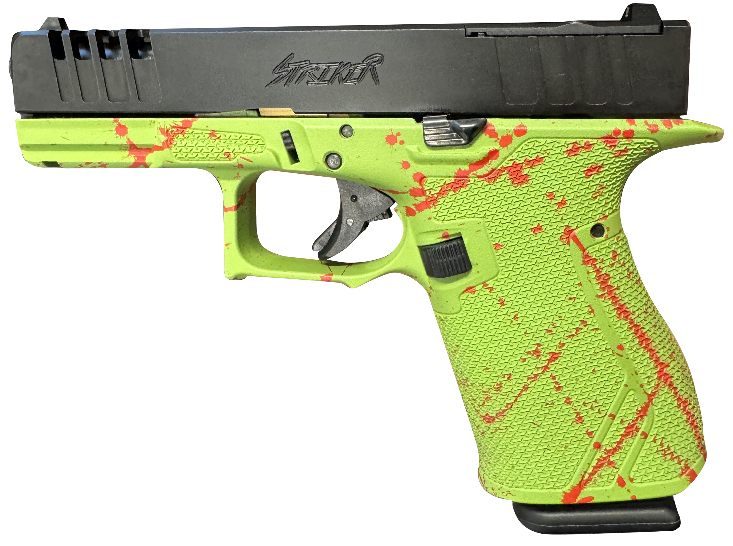 638457790672 Great Lakes Firearms Striker, Glfa Gl19szom        Striker 9mm 4in Prtd  Or Szom