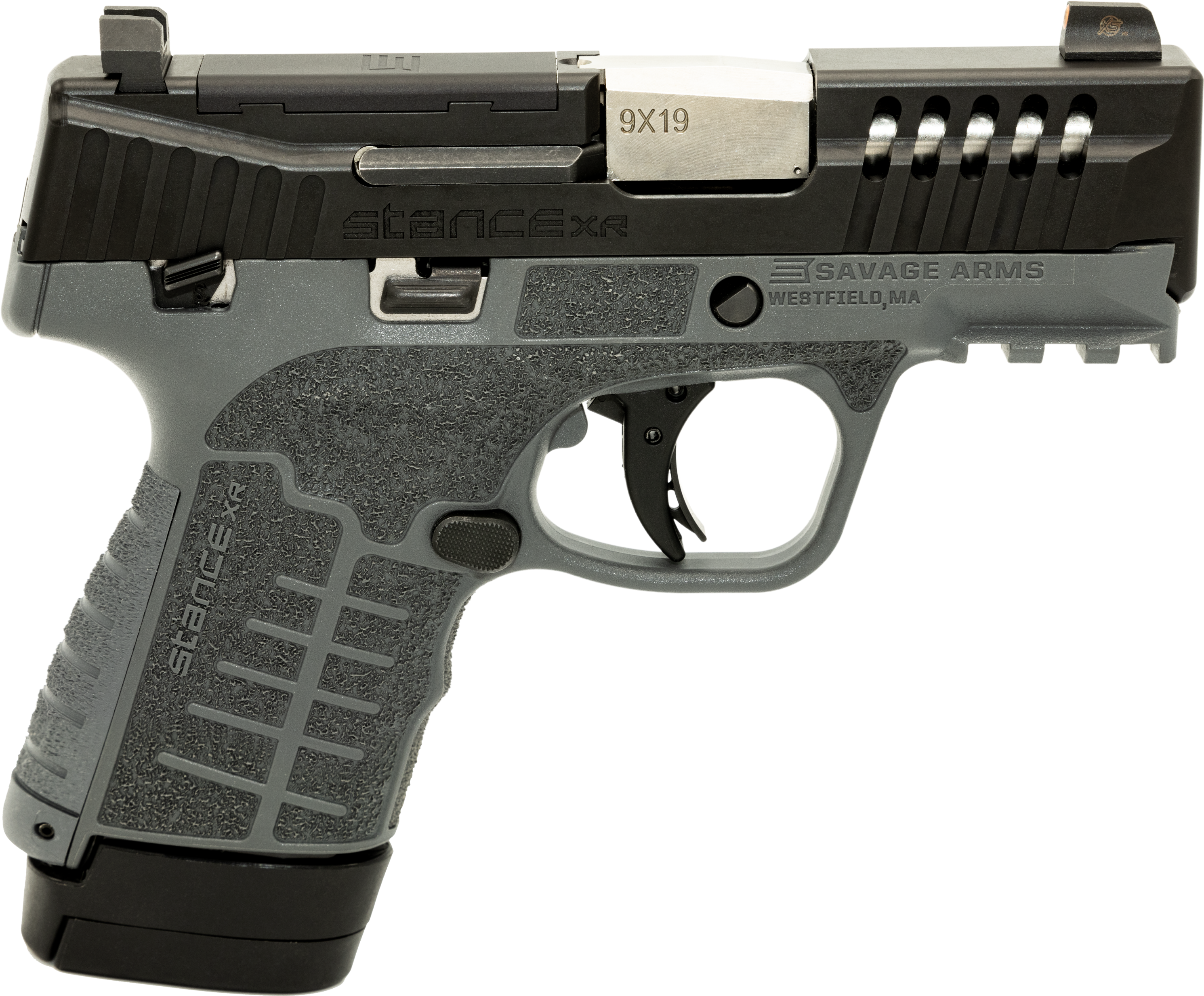 Savage Stance, Sav 67059 Stance Xr Mc9ms Ns 9mm 3.2  13+1     Gry