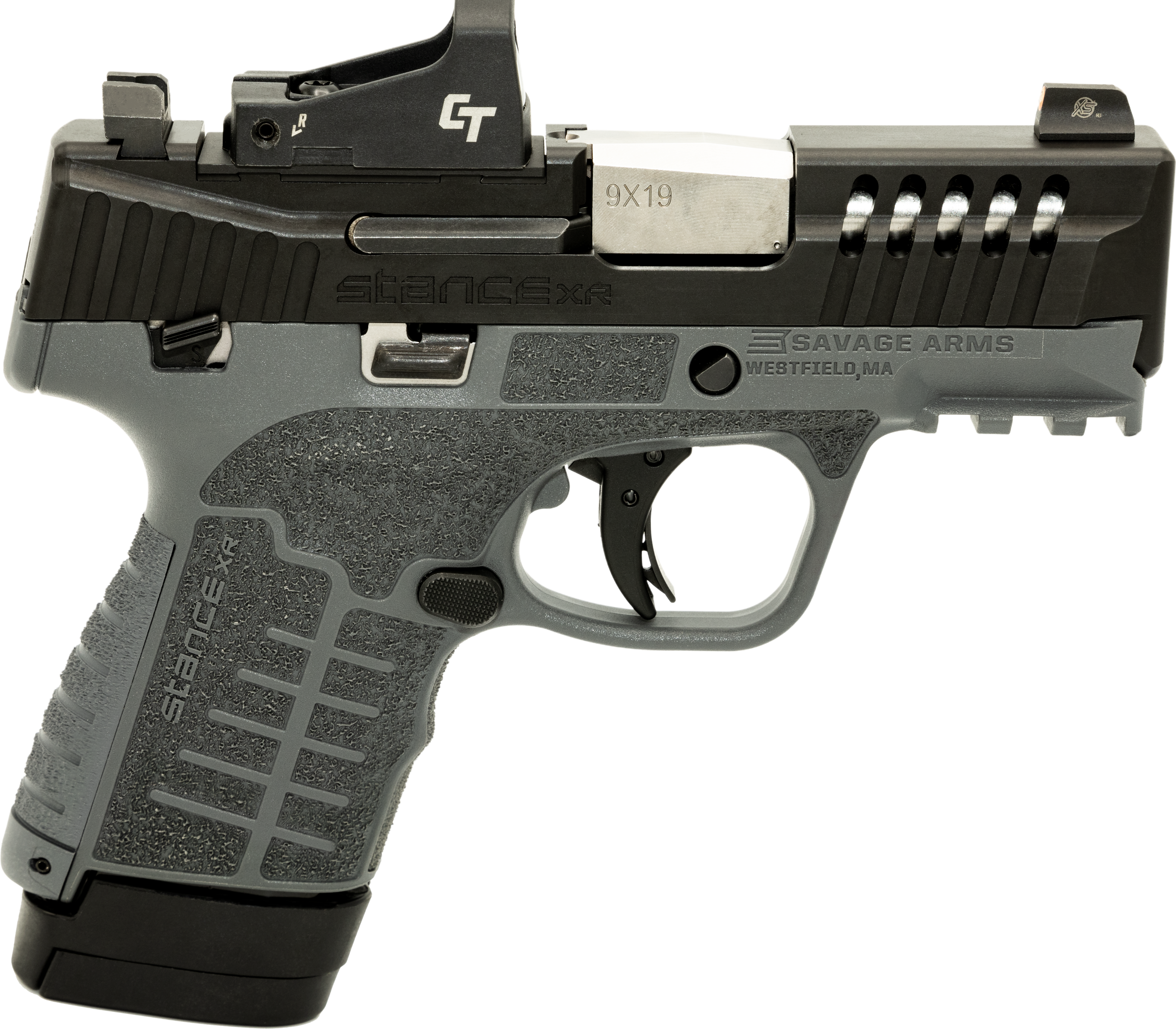 Savage Stance, Sav 67060 Stance Xr Mc9ms Xp 9mm 3.2  13+1     Gry