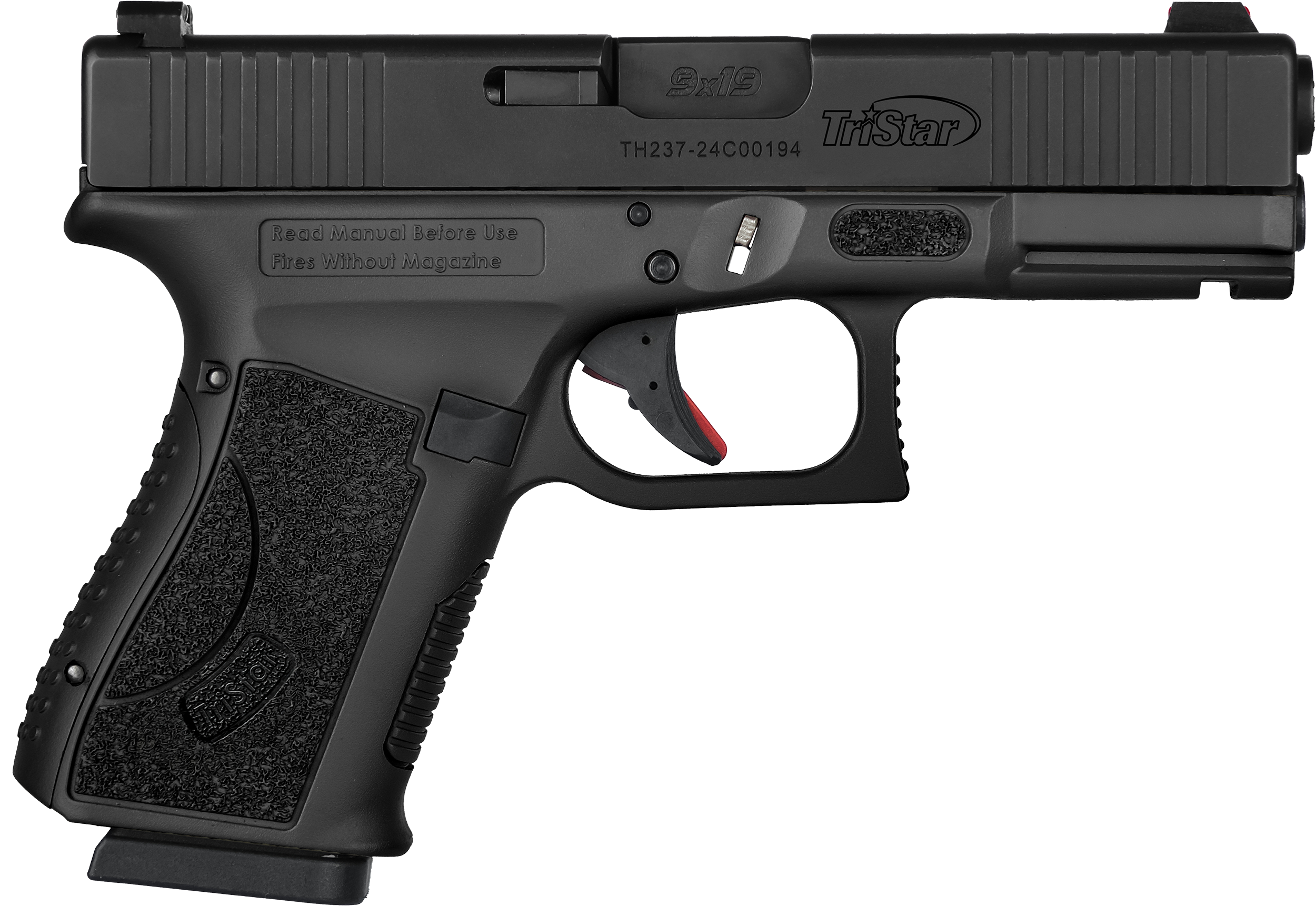 713780857602 Tristar Apoc, Tri 85760 Apoc Black                  9mm 4.02 15r