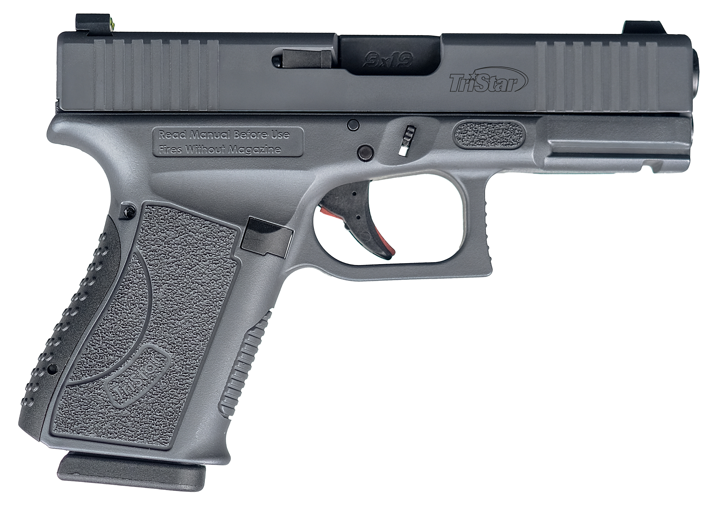 713780857640 Tristar Apoc, Tri 85764 Apoc Sniper Gray 9mm 4.02 15r