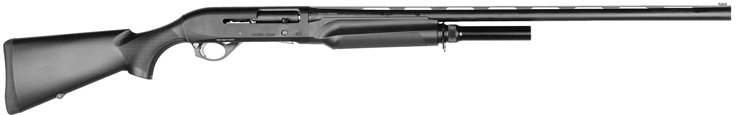 810065120601 Four Peaks Aksa Arms, Fourpeaks 12073  Aksa Arms S2  12g  28    5+1 Blk