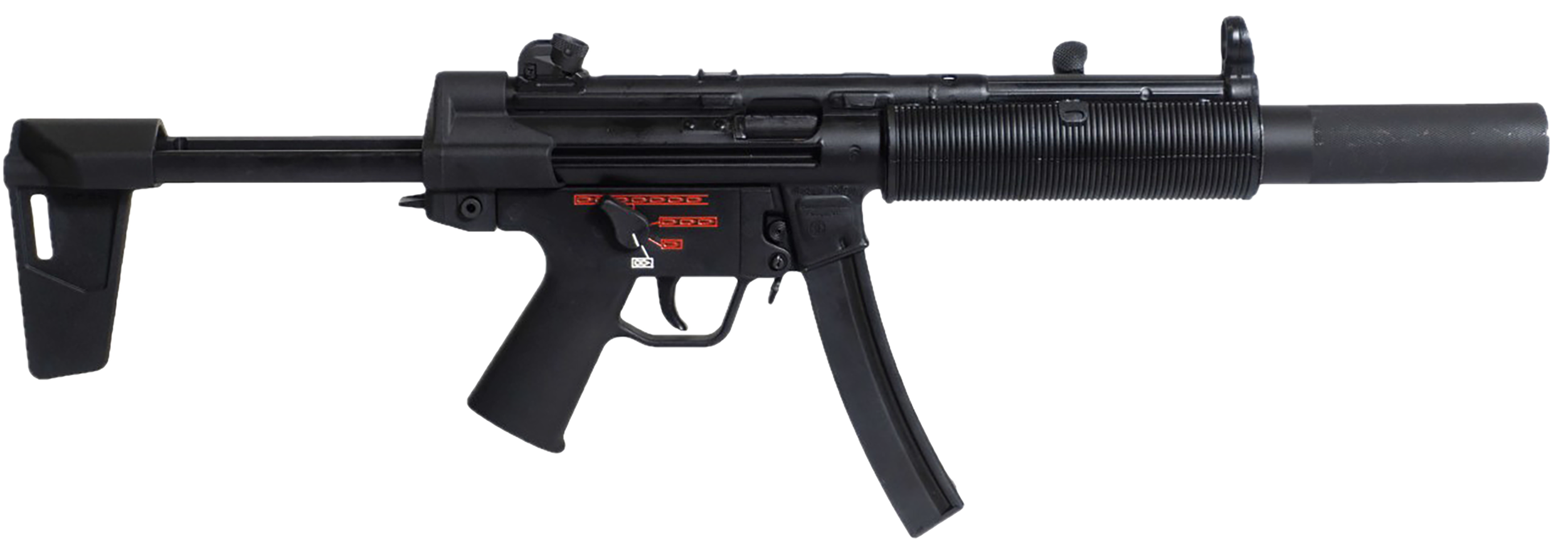 Century Ap5, Cia Hg7886mb-n Ap5-sd Brace 9mm 30r Faux Supp Blk