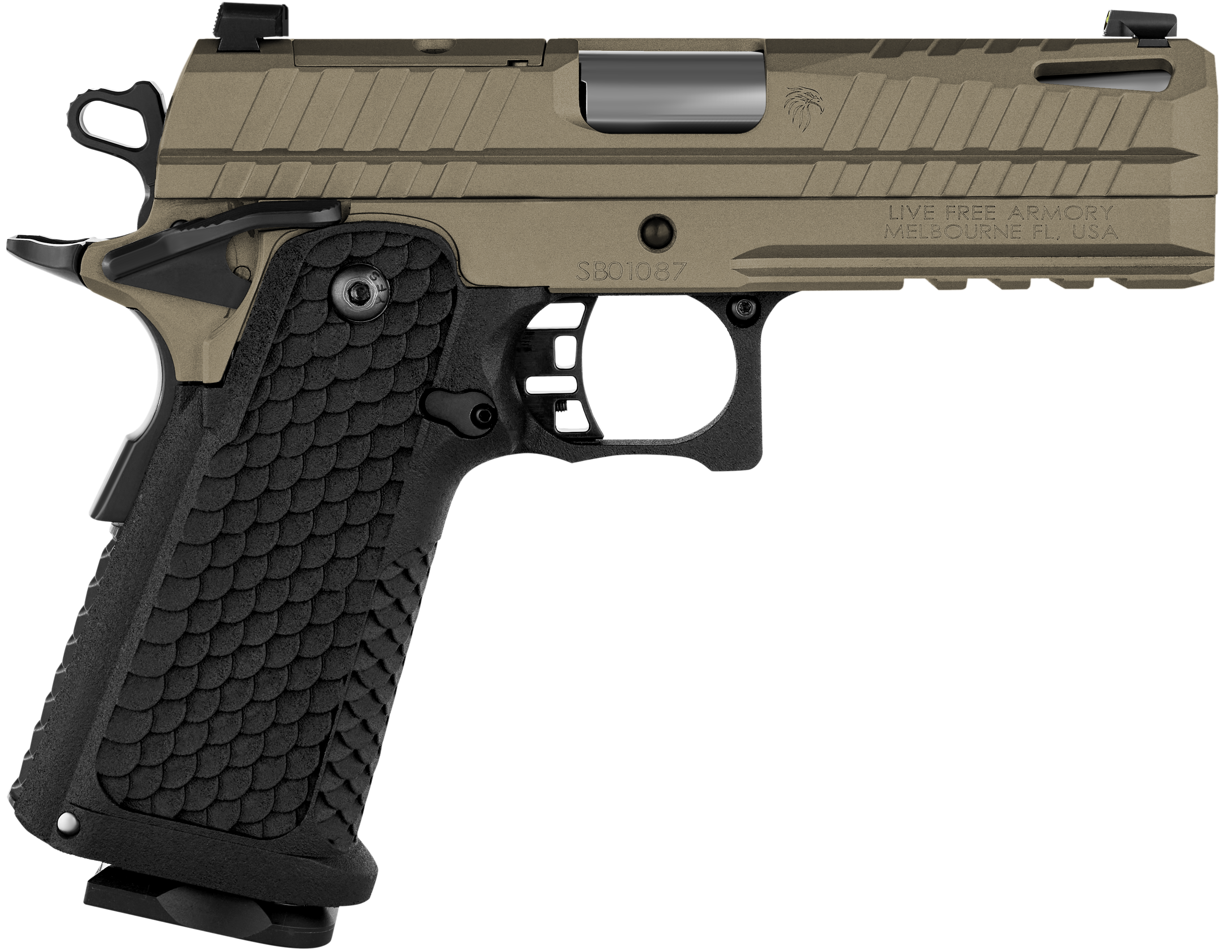 Live Free Armory Apollo 11, Lfa  Lfapf712086 Apollo 11 Combo Cmpt Blk/fs Fde