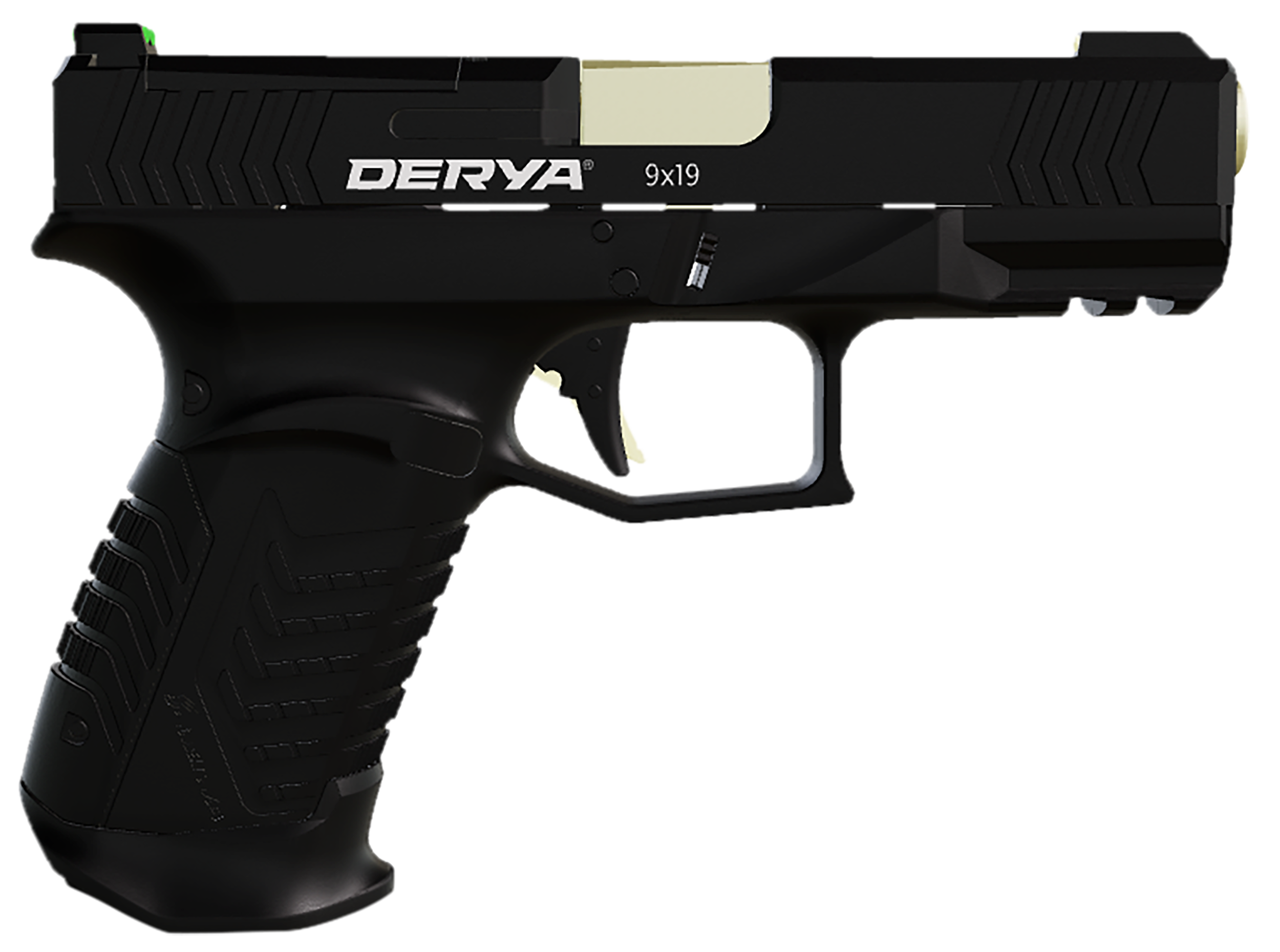 Derya Firearms Dy9, Deyra 10l.dy9.g.us     Dy9 9mm 10rd Gold